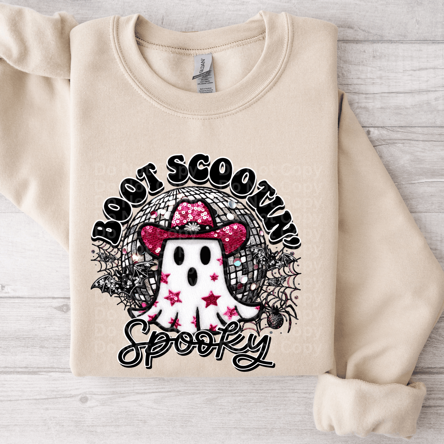 Boot Scootin’ Spooky DTF Transfer