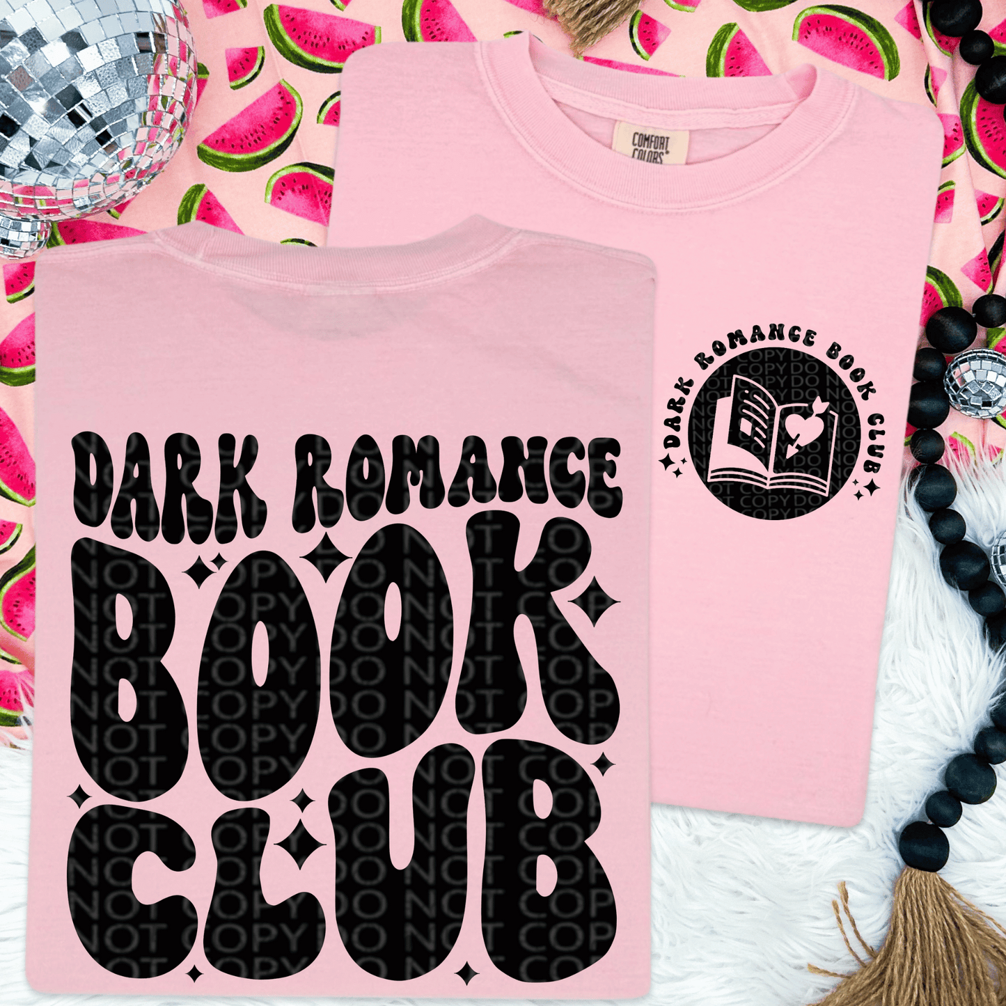Dark Romance Book Club DTF Transfer