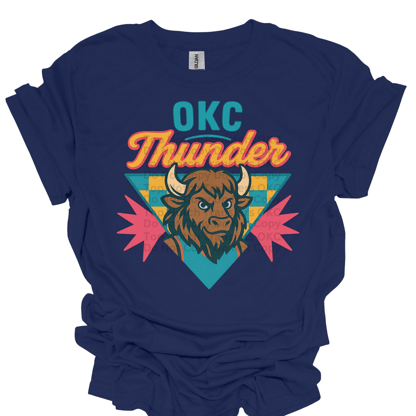 Vintage OKC DTF Transfer