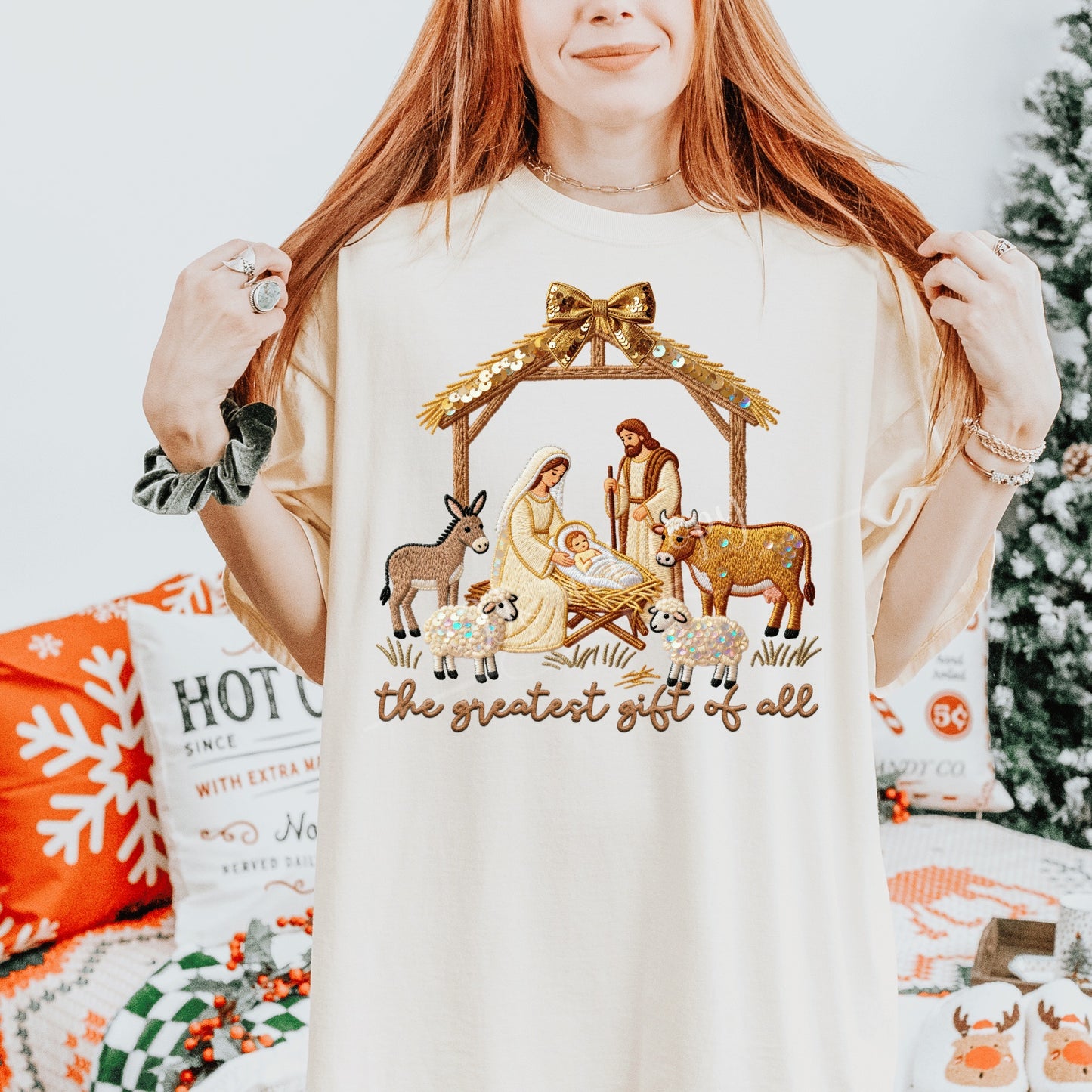 The Greatest Gift Of All DTF Transfer