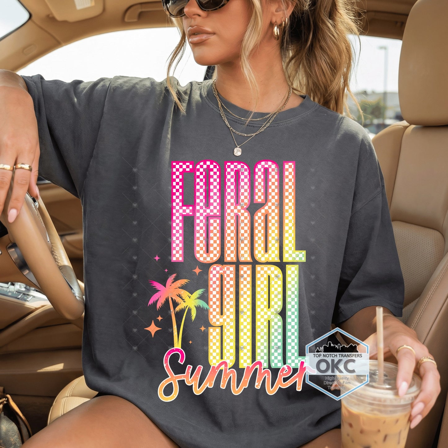 Feral Girl Summer DTF Transfers