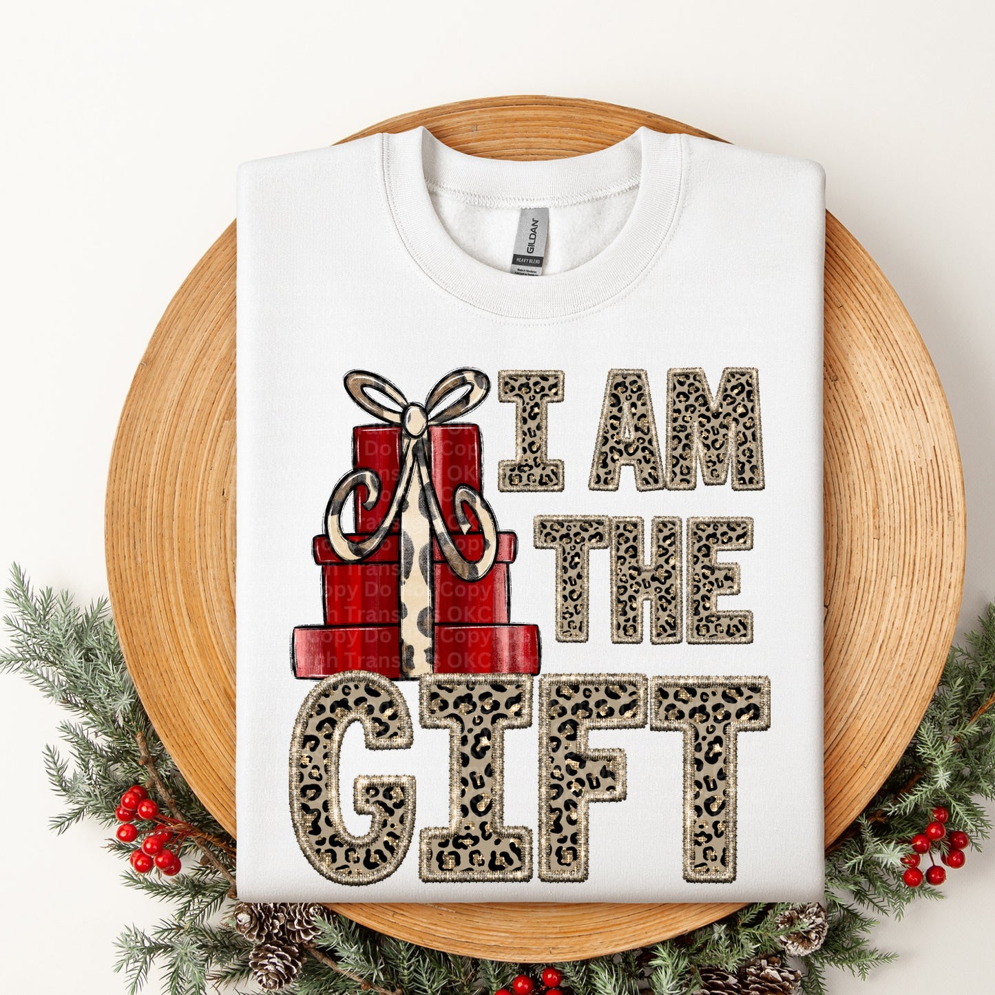 I Am the Gift (Cheetah) DTF Transfer