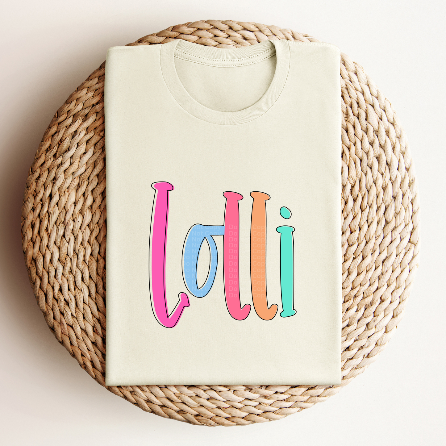 Lolli - Colored Names/Occupations DTF Transfer