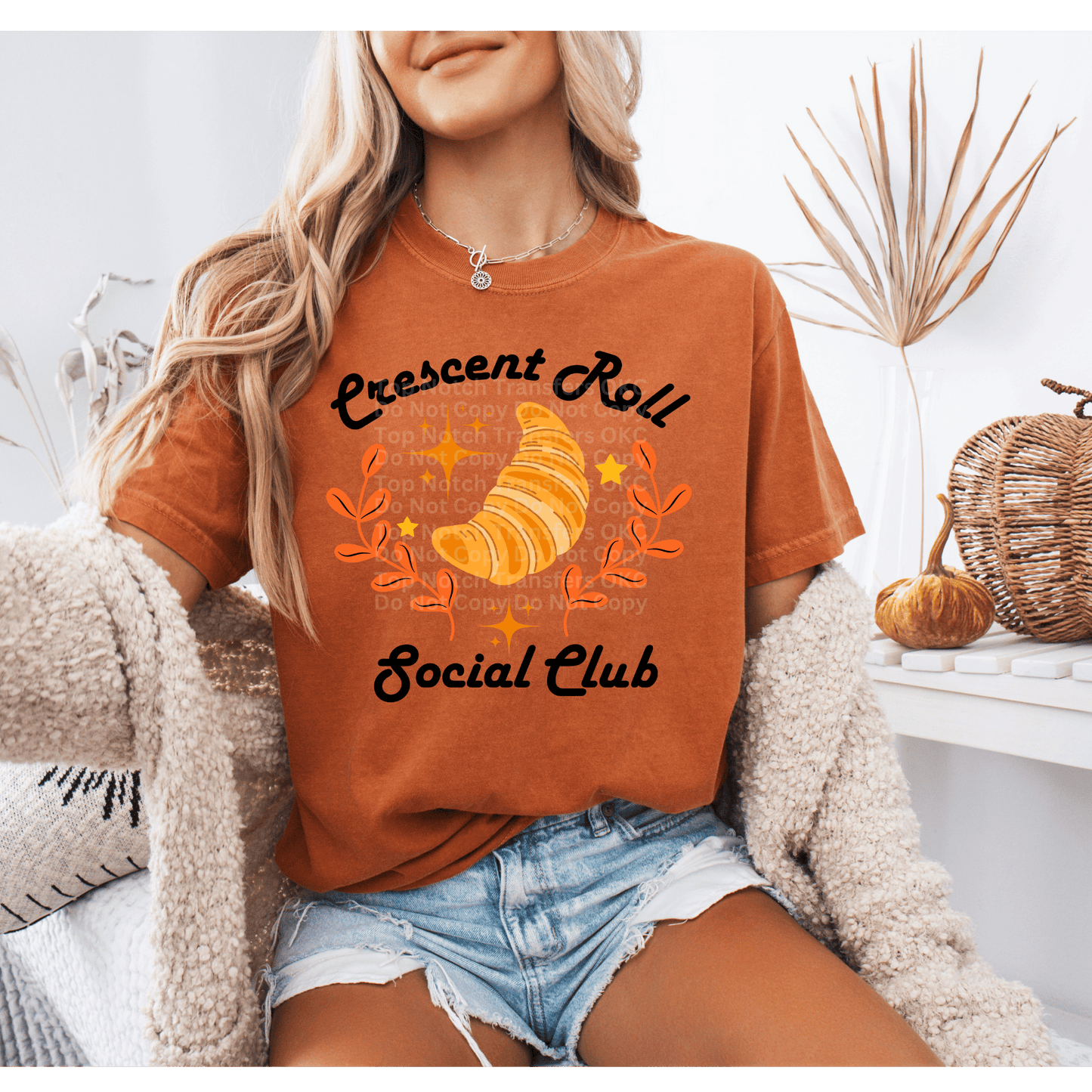 Crescent Roll Social Club DTF Transfer