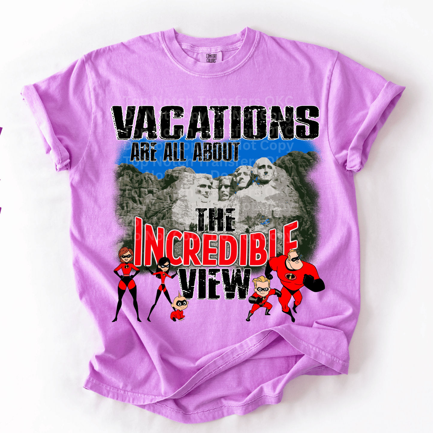 Vacations- Incredible View DTF Transfer