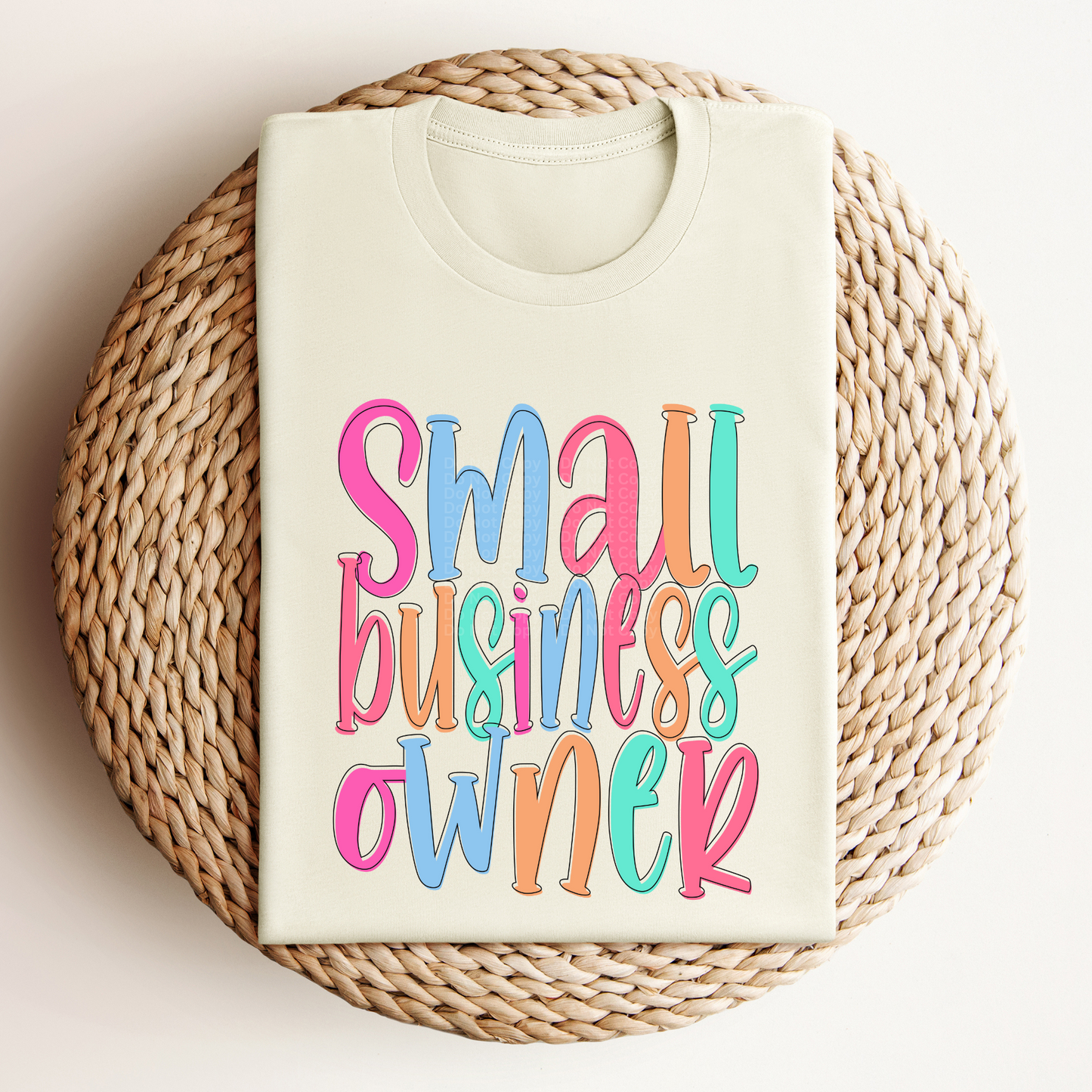 Small Business Owner - Colored Names/Occupations DTF Transfer