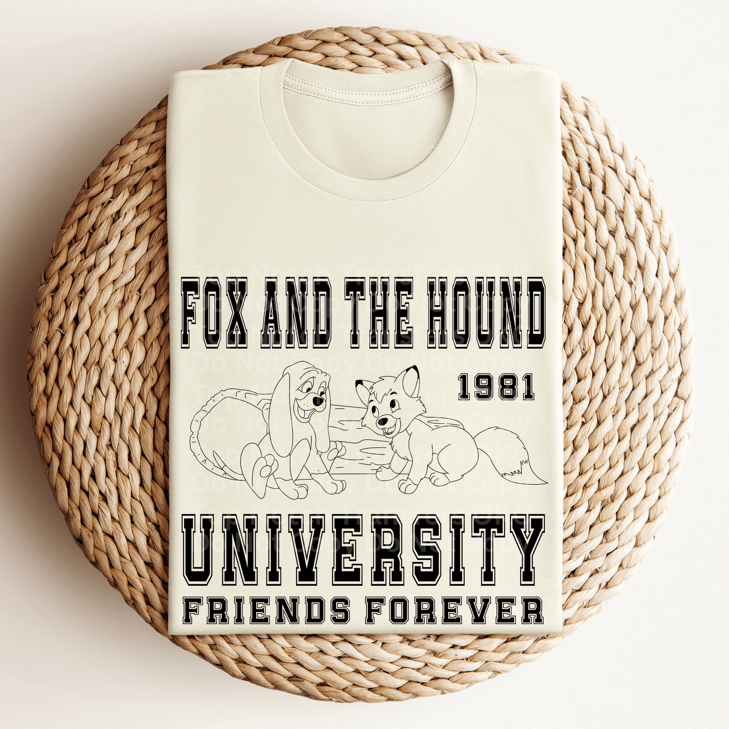 F & H University DTF Transfer