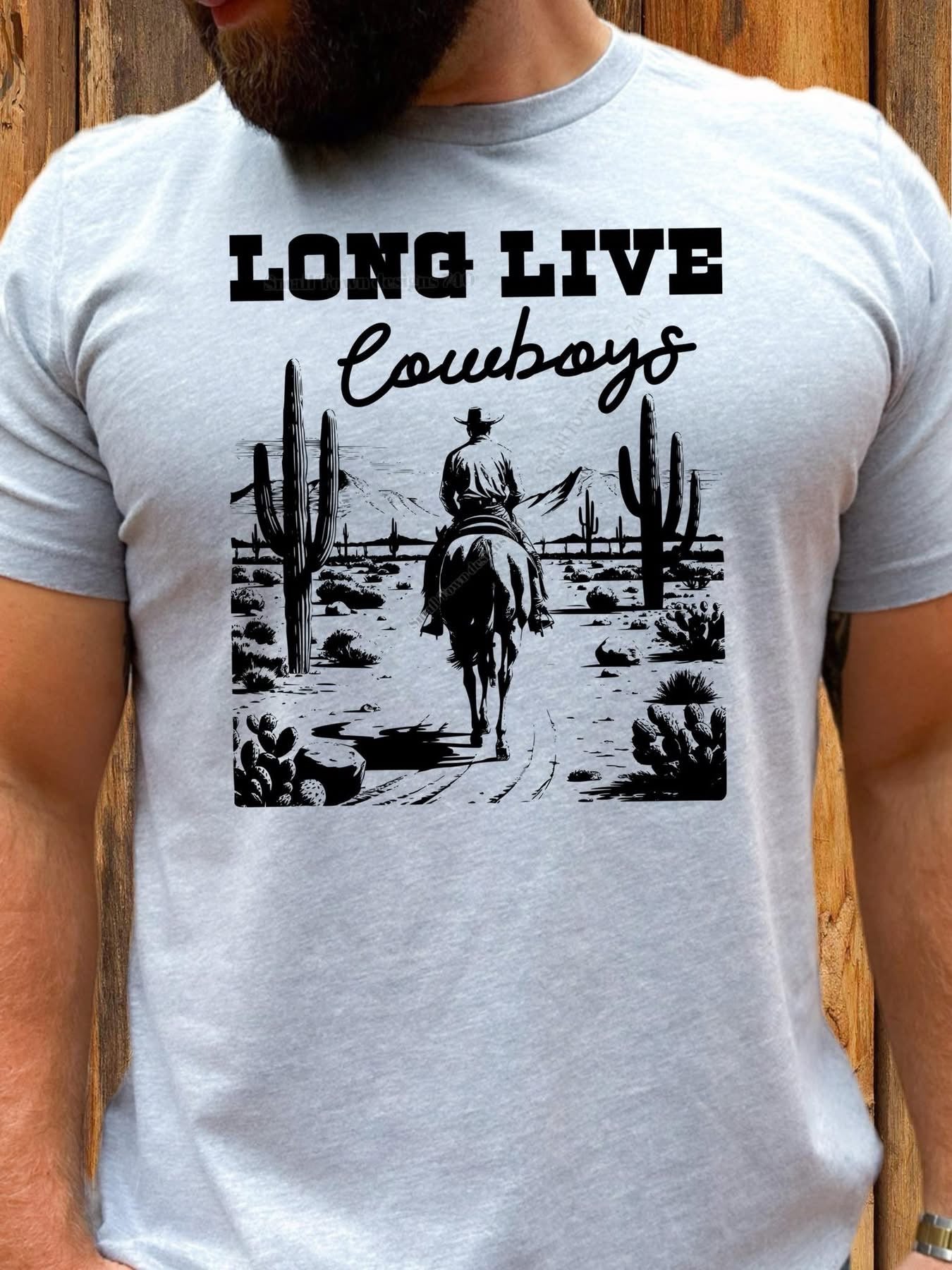 Long Live Cowboys DTF Transfer