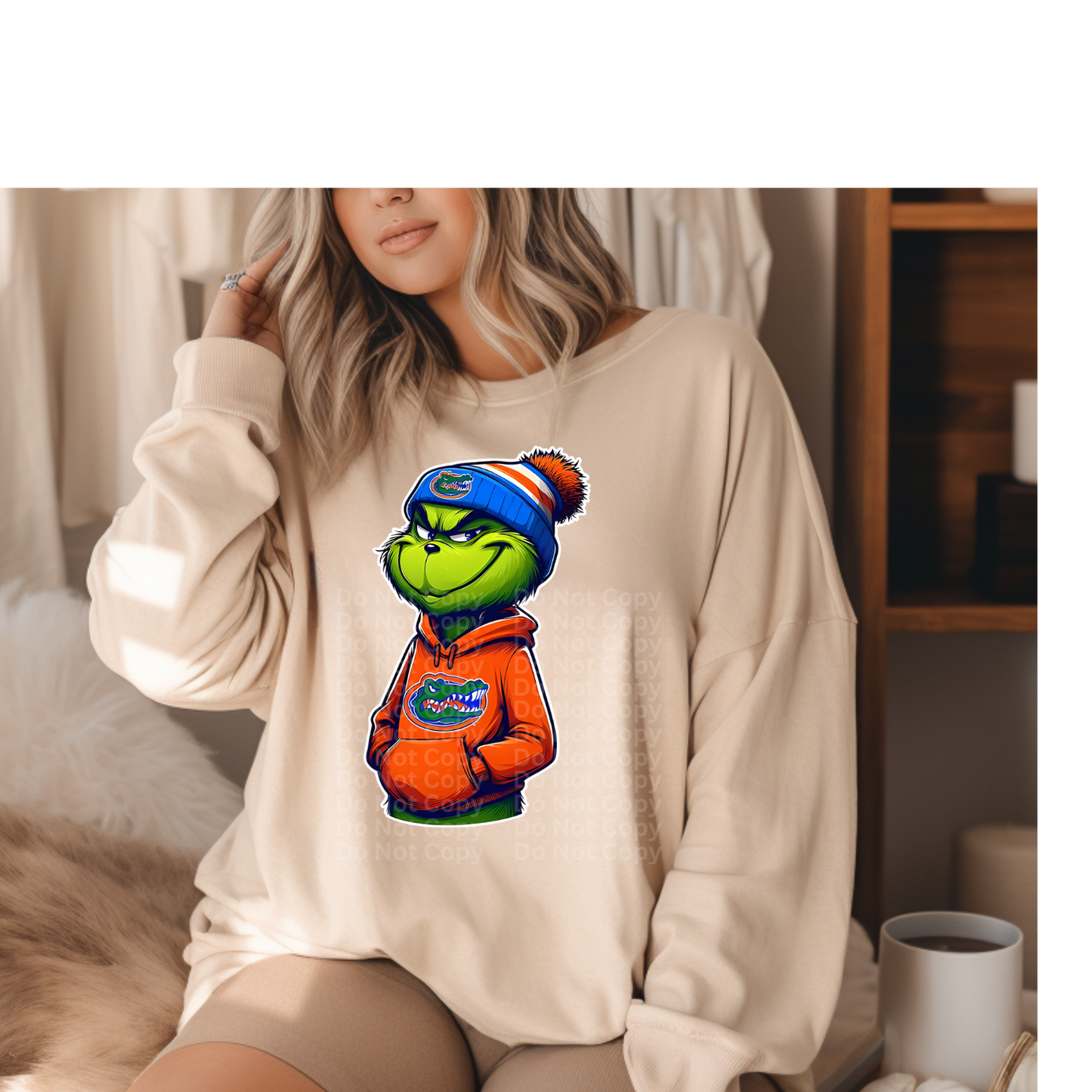 Green One Gators DTF Transfer