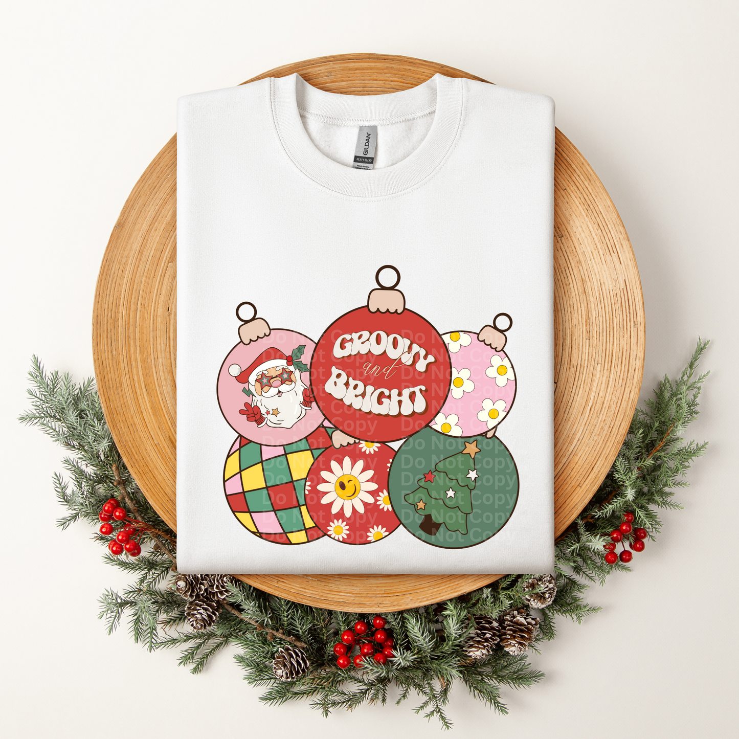 Groovy & Bright DTF Transfer