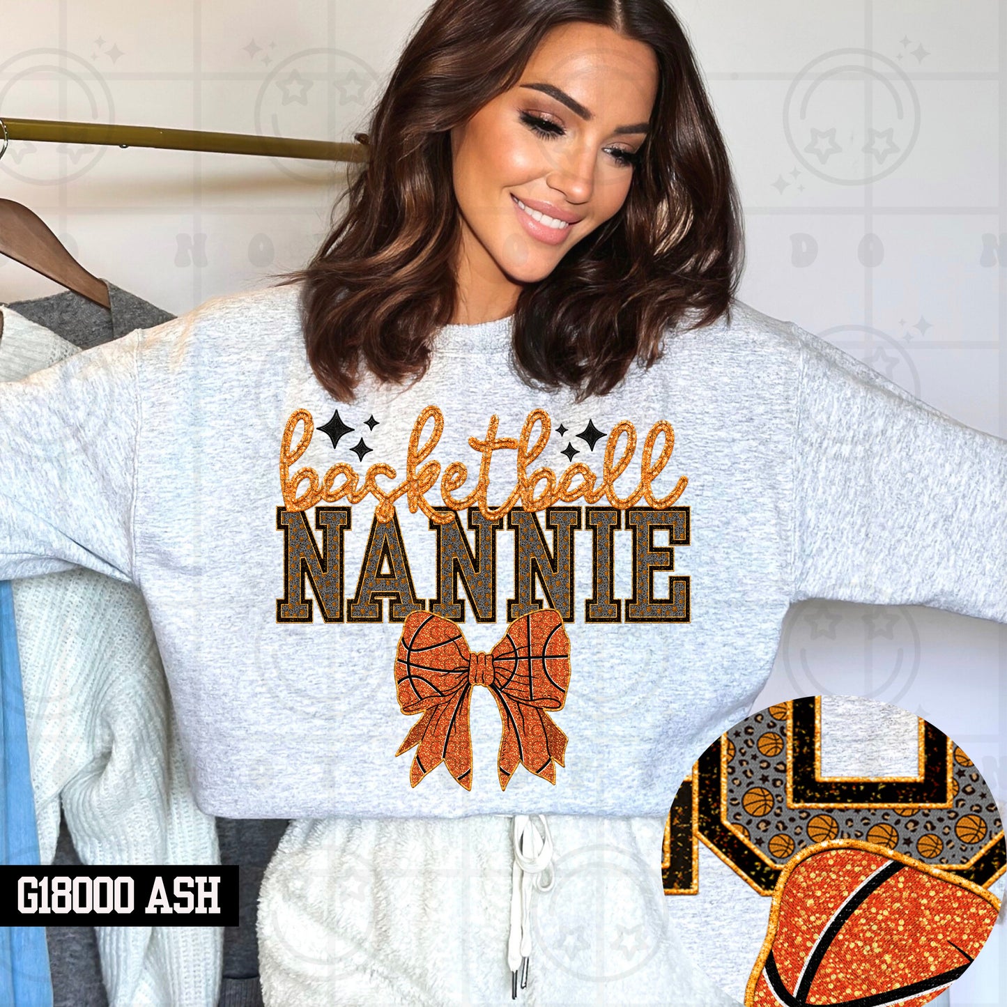 Basketball Nannie DTF Transfer