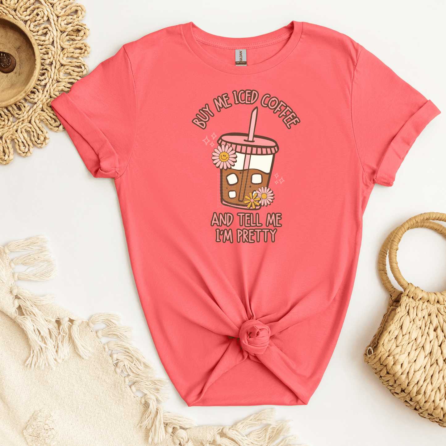 Buy me Iced Coffee DTF Transfer