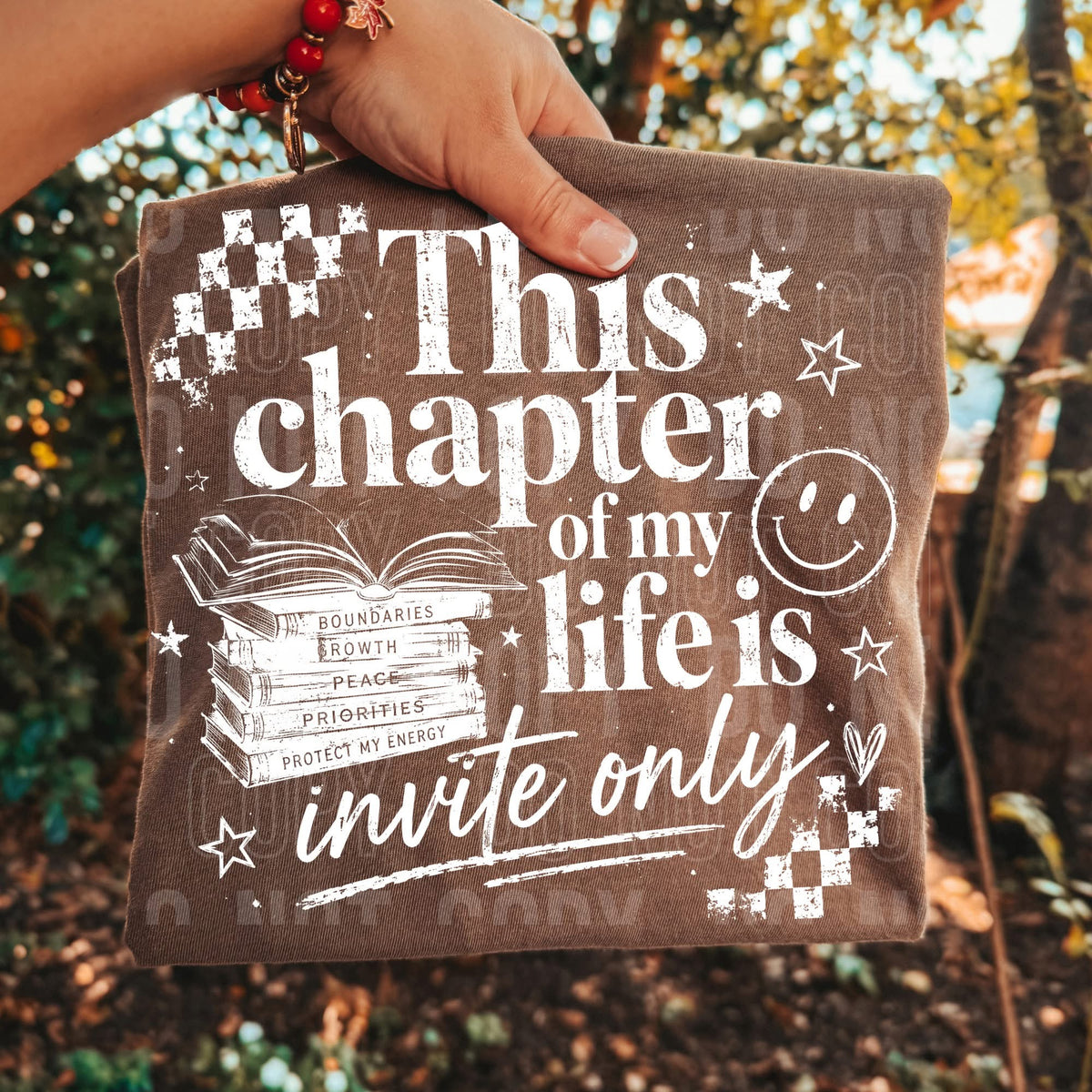 This Chapter Of My Life Is Invite Only White DTF Transfer