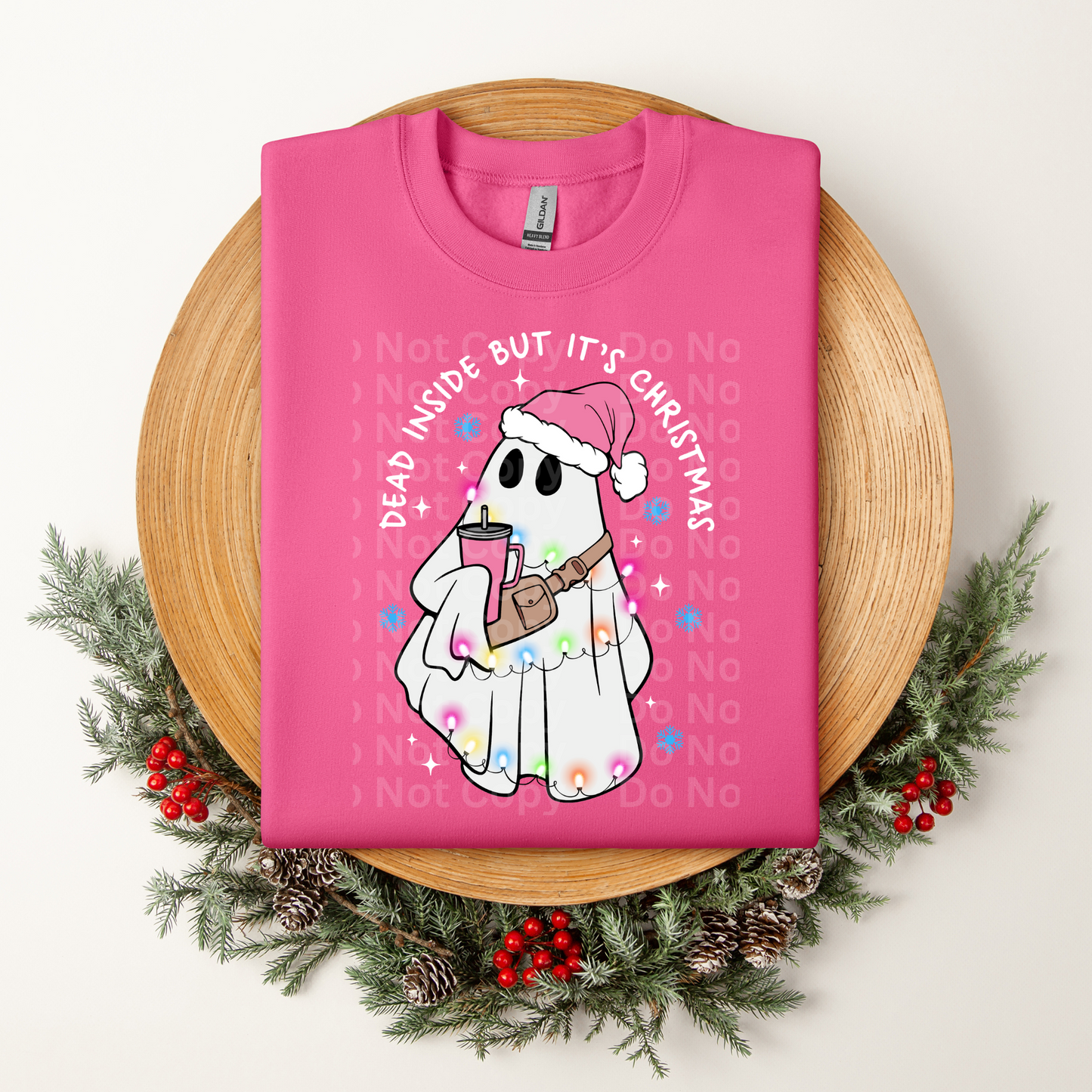 Christmas Ghost DTF Transfer