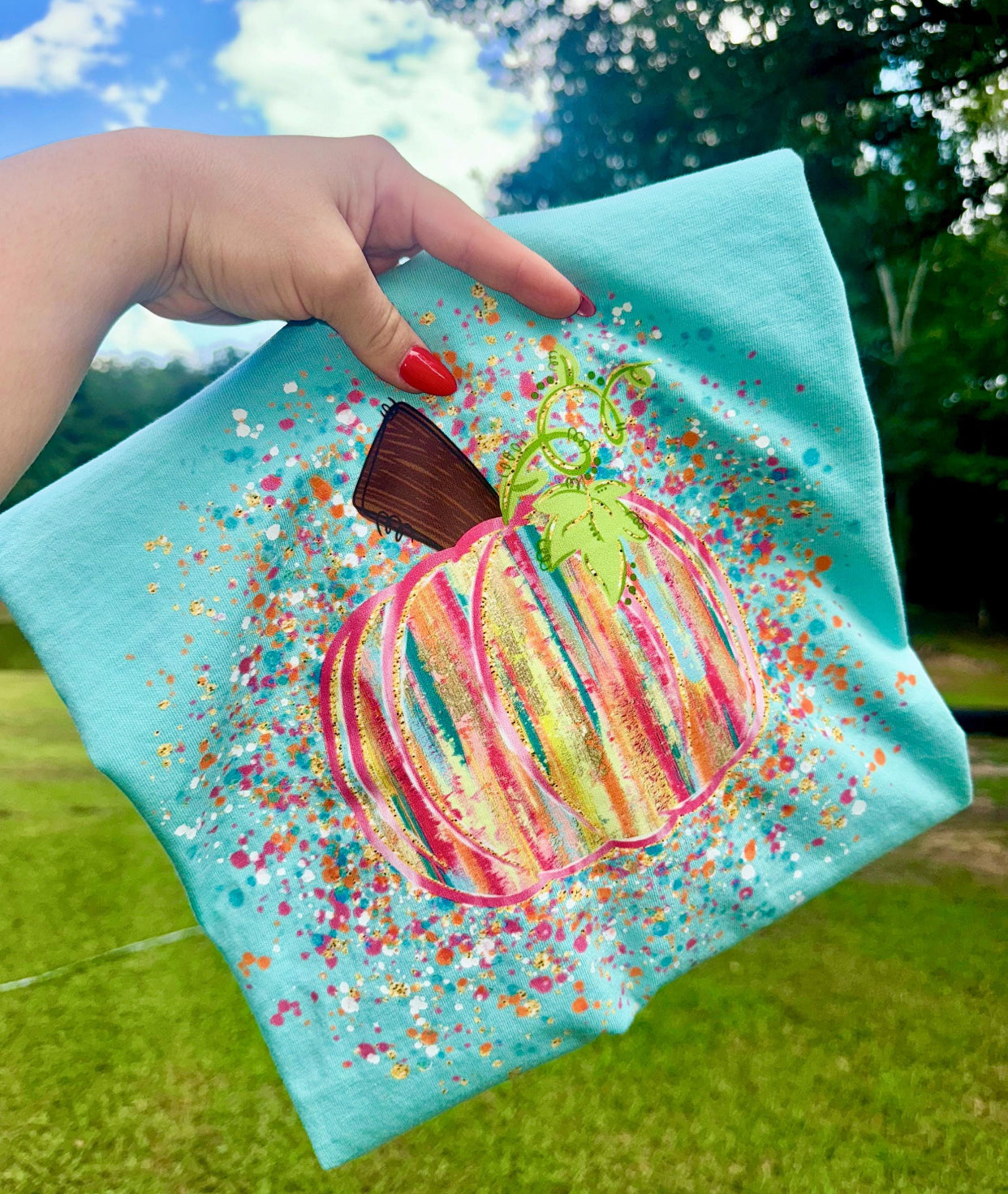 Pumpkin DTF Transfer