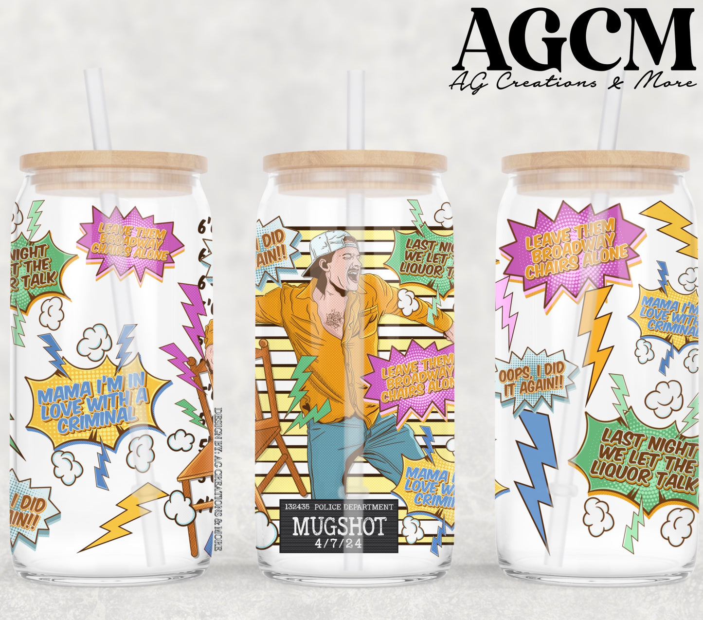 MW Mugshot UV DTF 16oz Cup Wrap