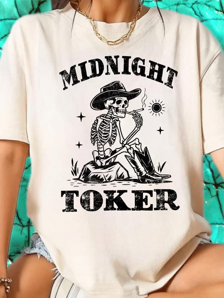 Midnight Toker DTF Transfer