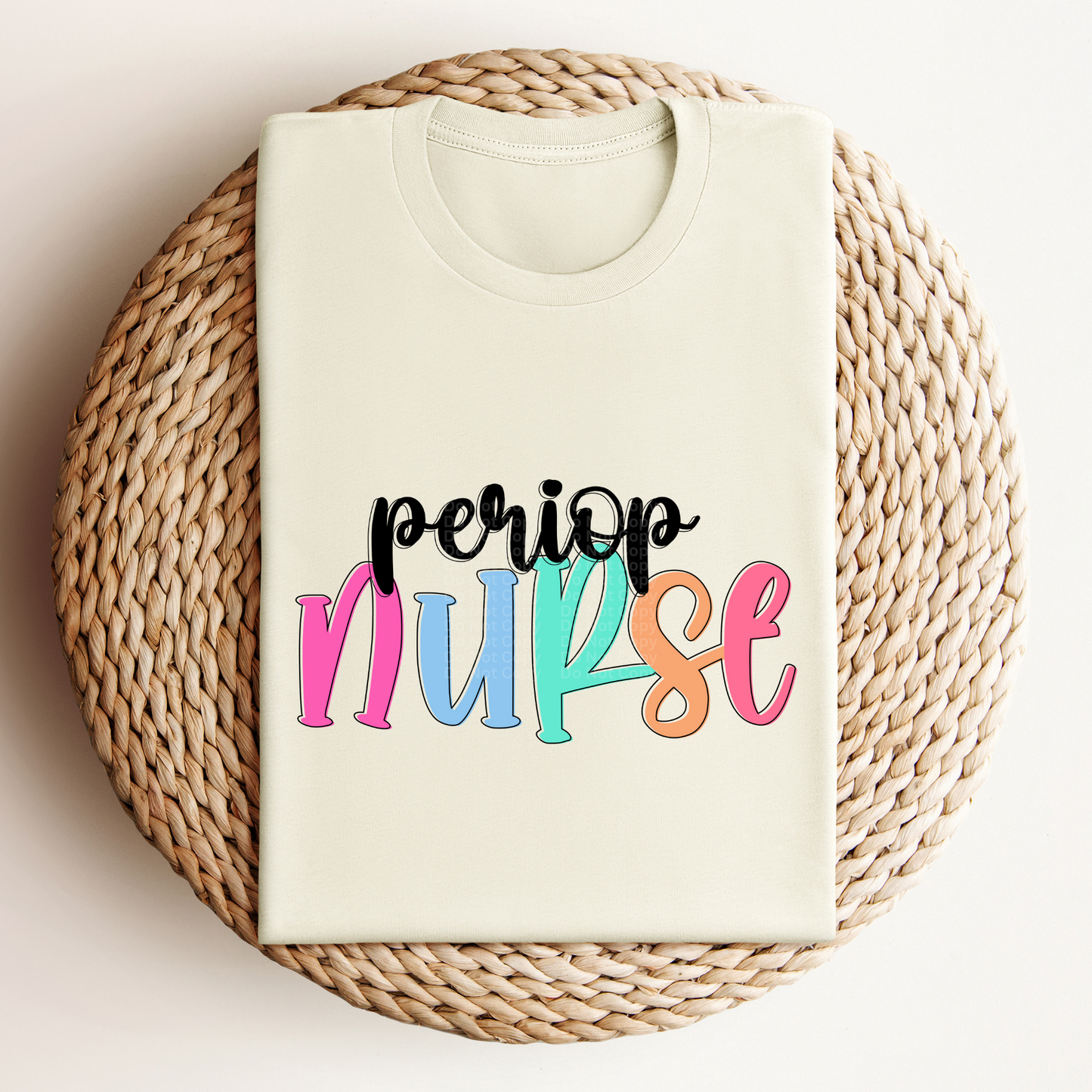 Periop Nurse - Colored Names/Occupations DTF Transfer