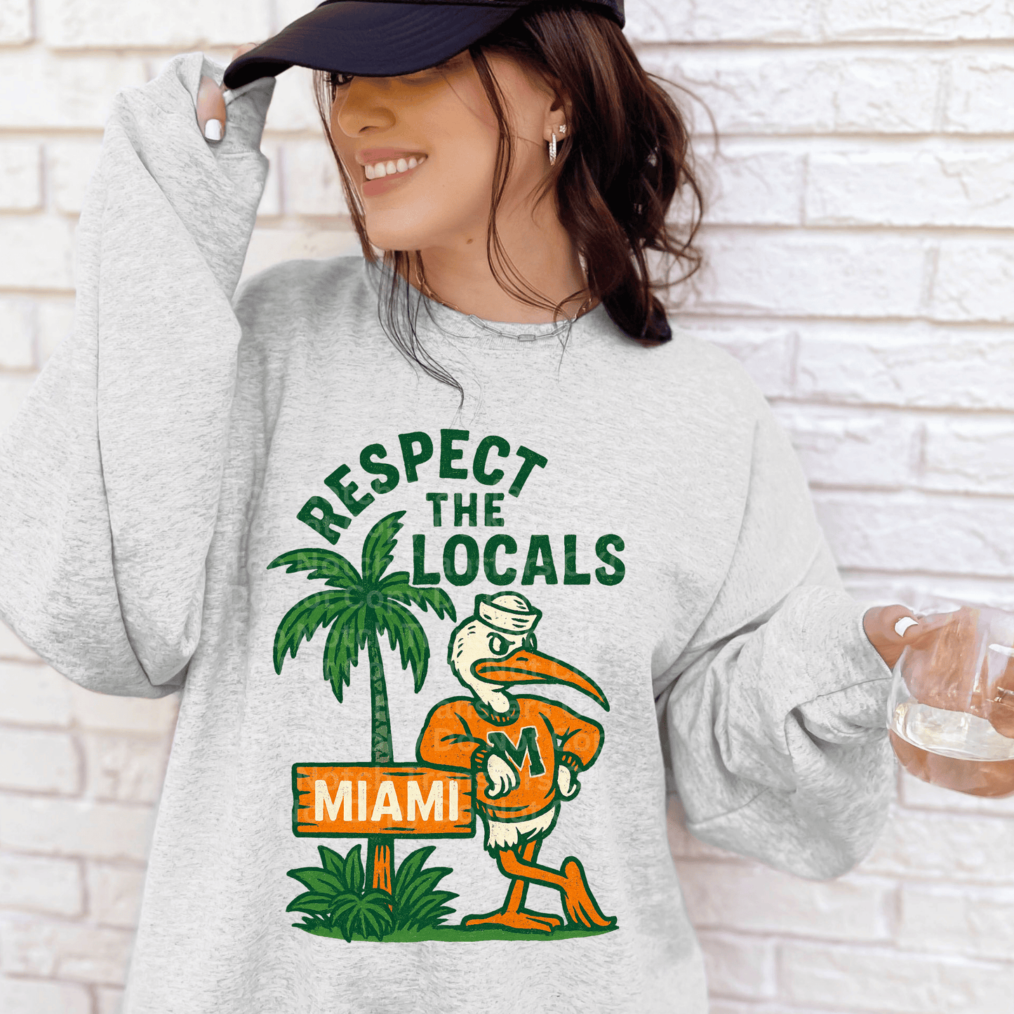 Respect The Locals-Miami DTF Transfer