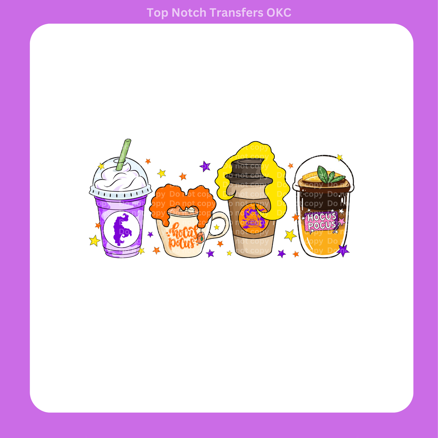HP Drinks 2 DTF Transfer