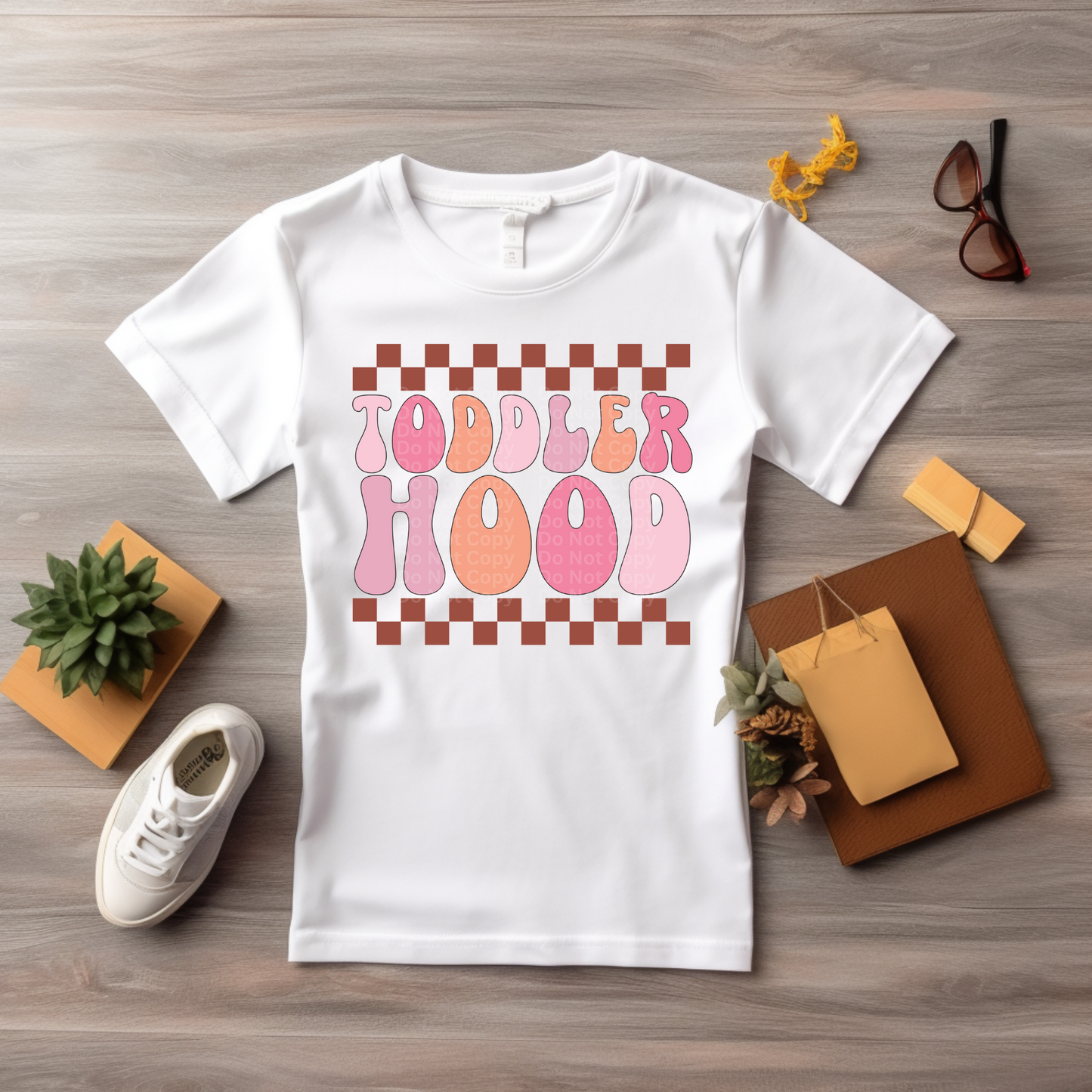 Toddler Hood Pink DTF Transfer