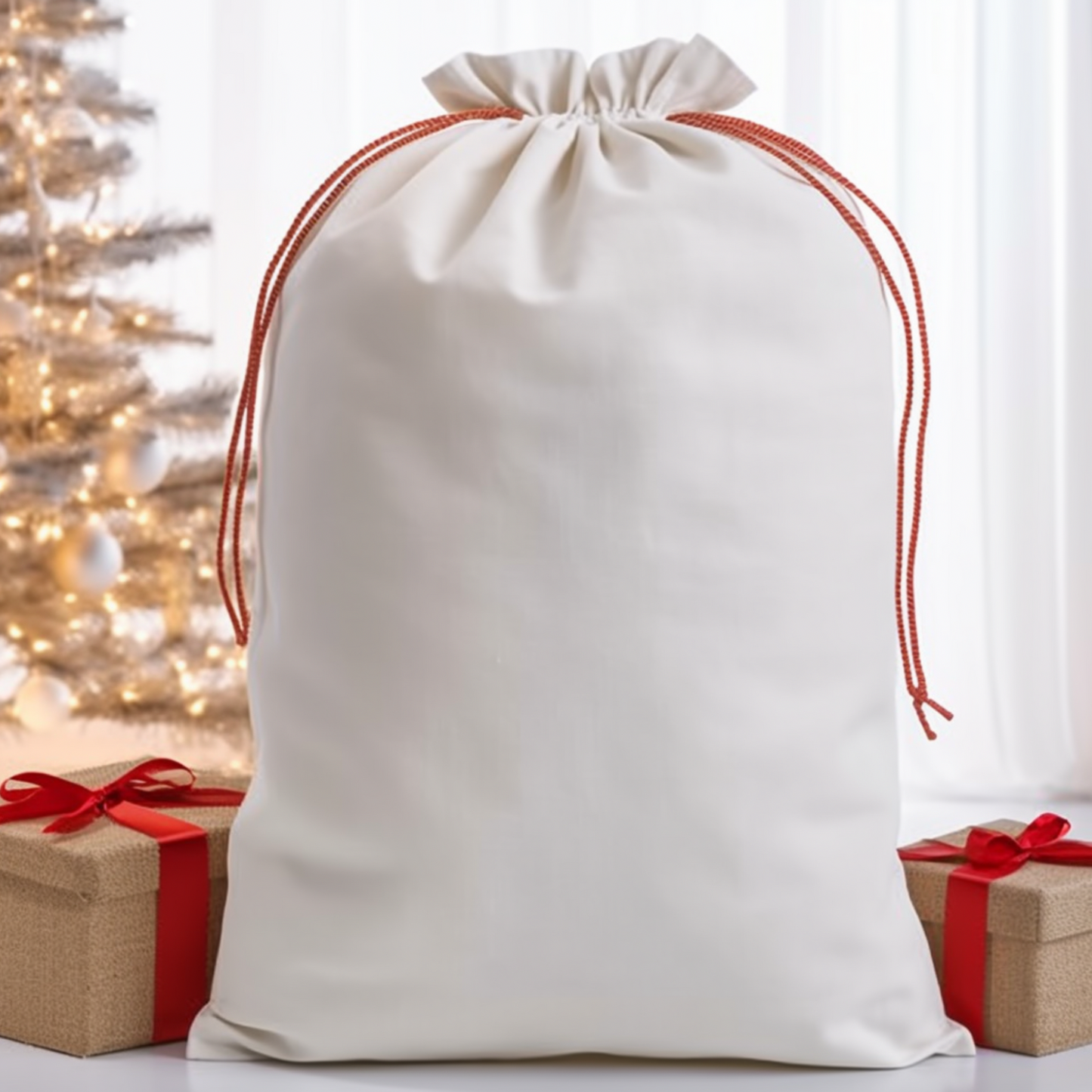 Large Blank Santa Bag