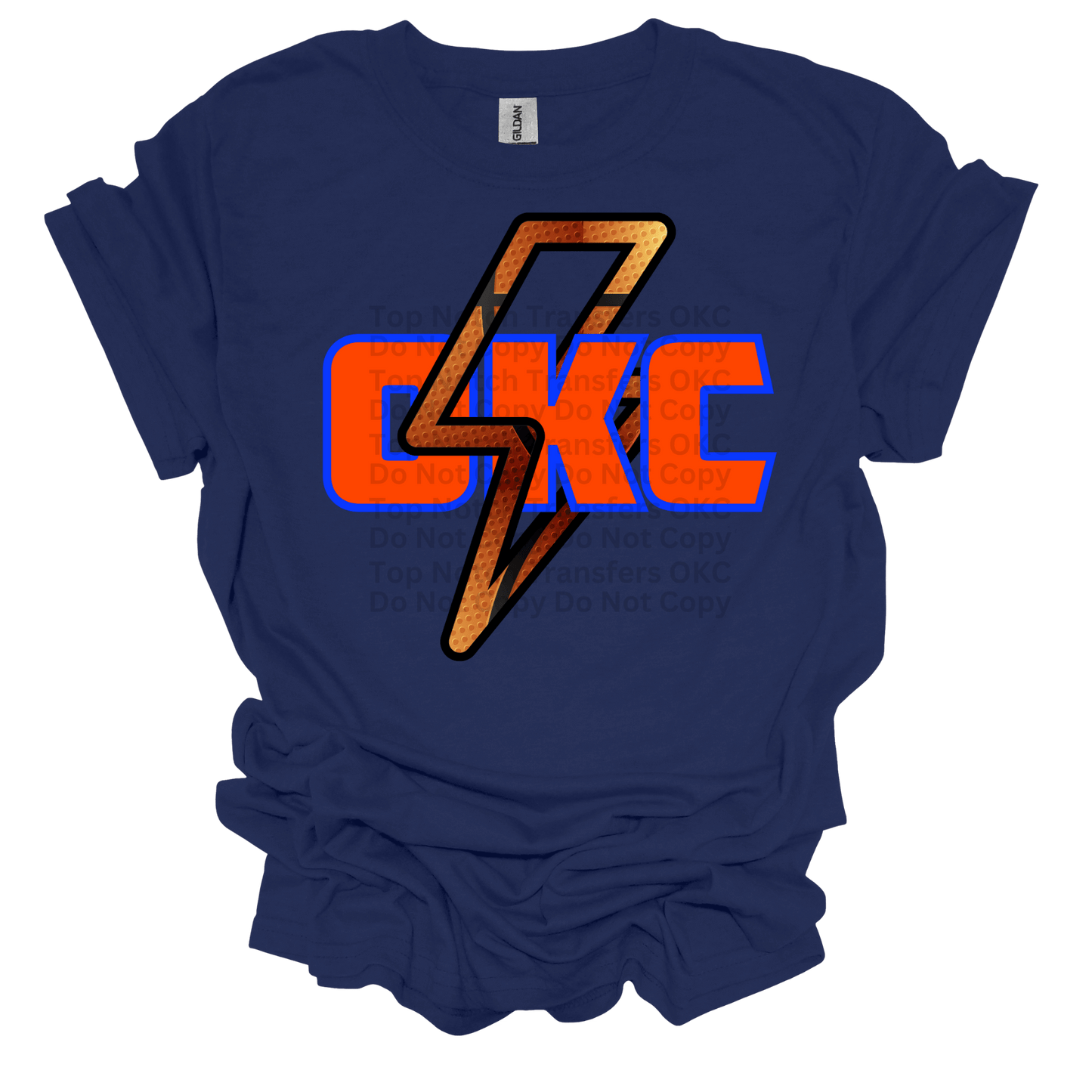 OKC BB Bolt DTF Transfer