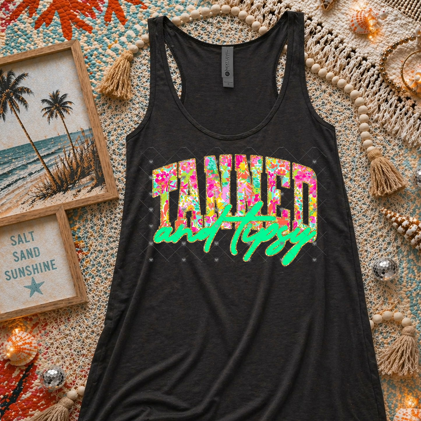Tanned and Tipsy DTF Transfer