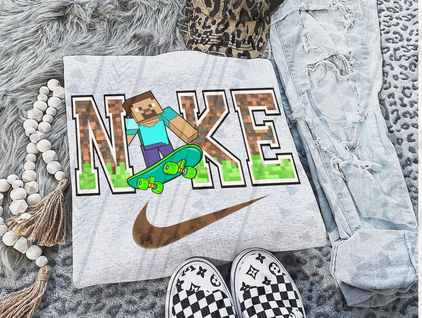 Steve Swoosh DTF Transfer