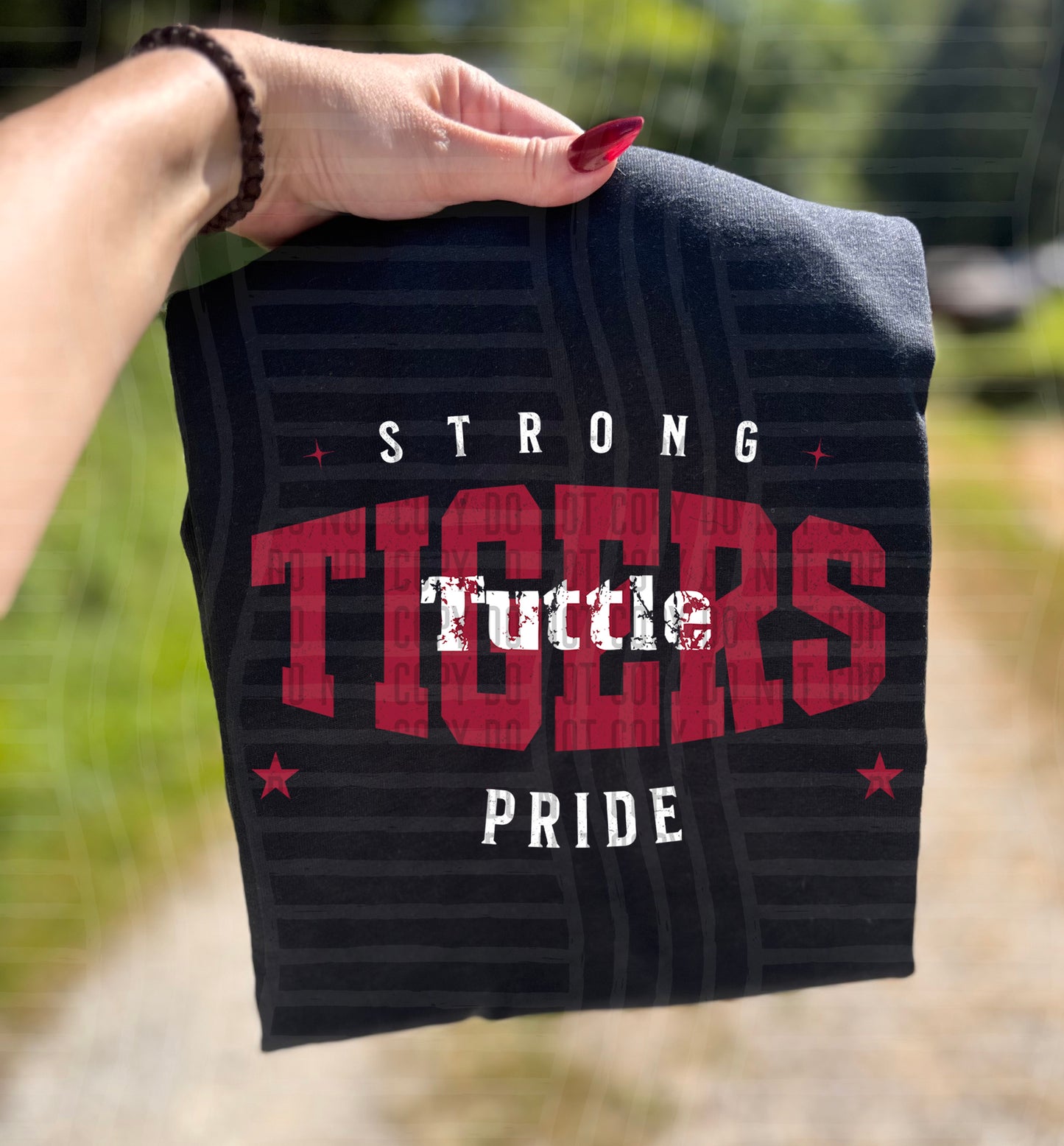 Tuttle Tigers Strong Pride DTF Transfer