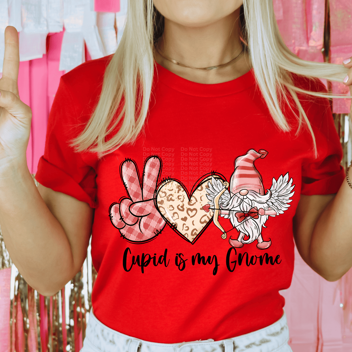 Cupid is my Gnome DTF Transfer