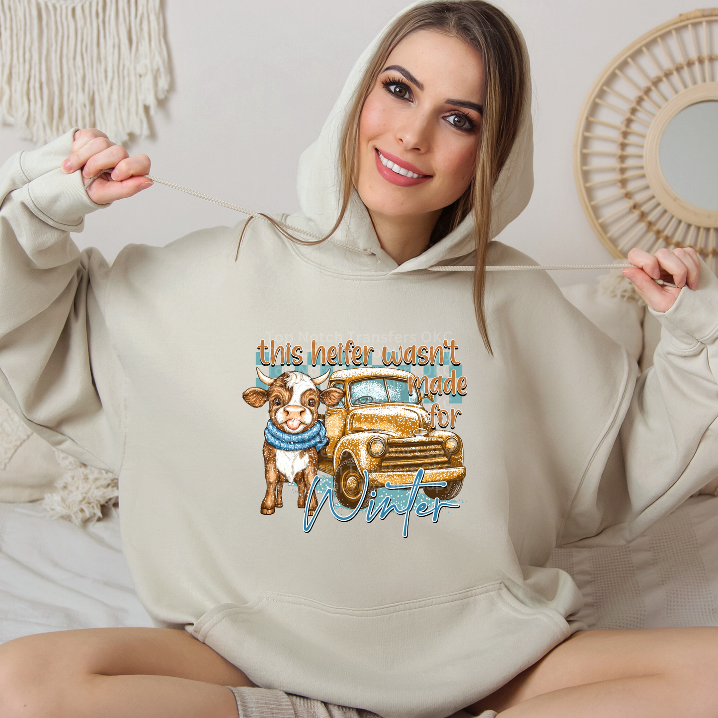 This Heifer Wasn't Made For Winter DTF Transfer