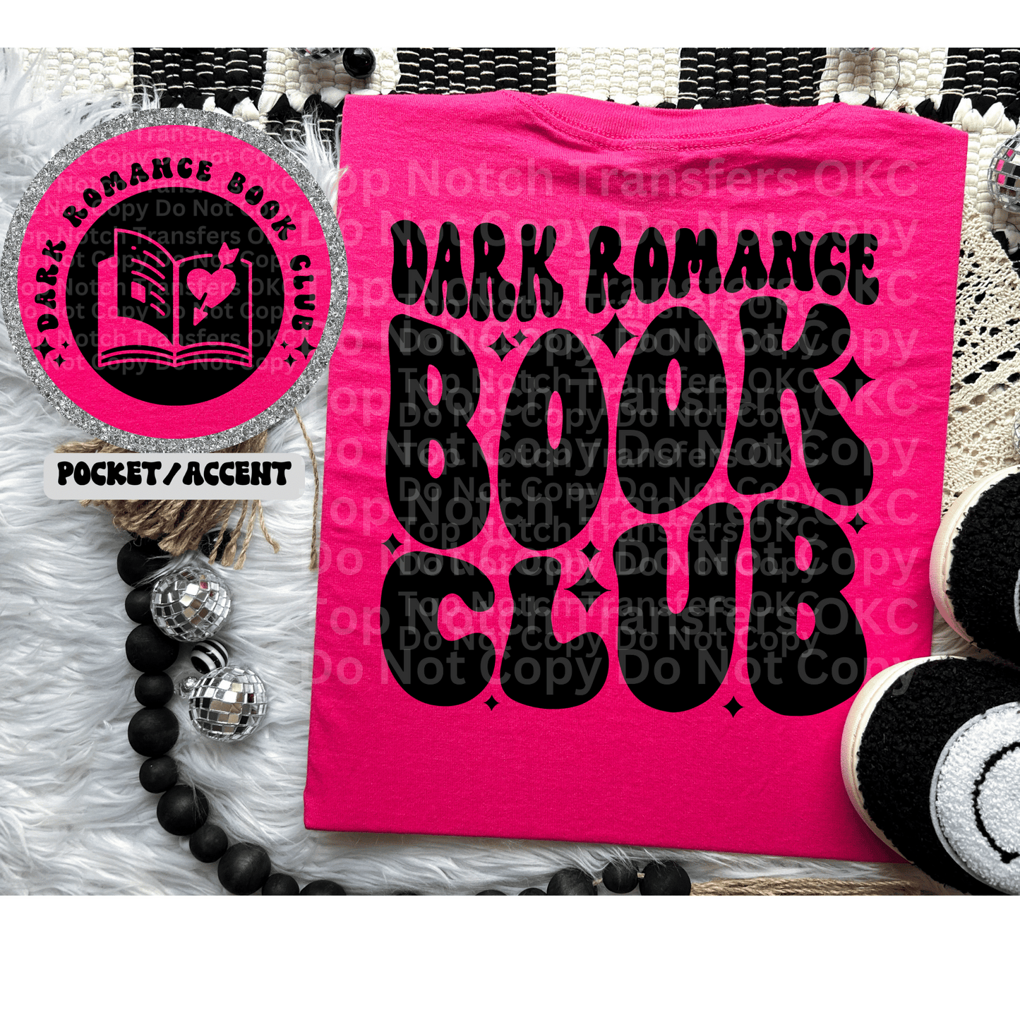 Dark Romance Book Club DTF Transfer