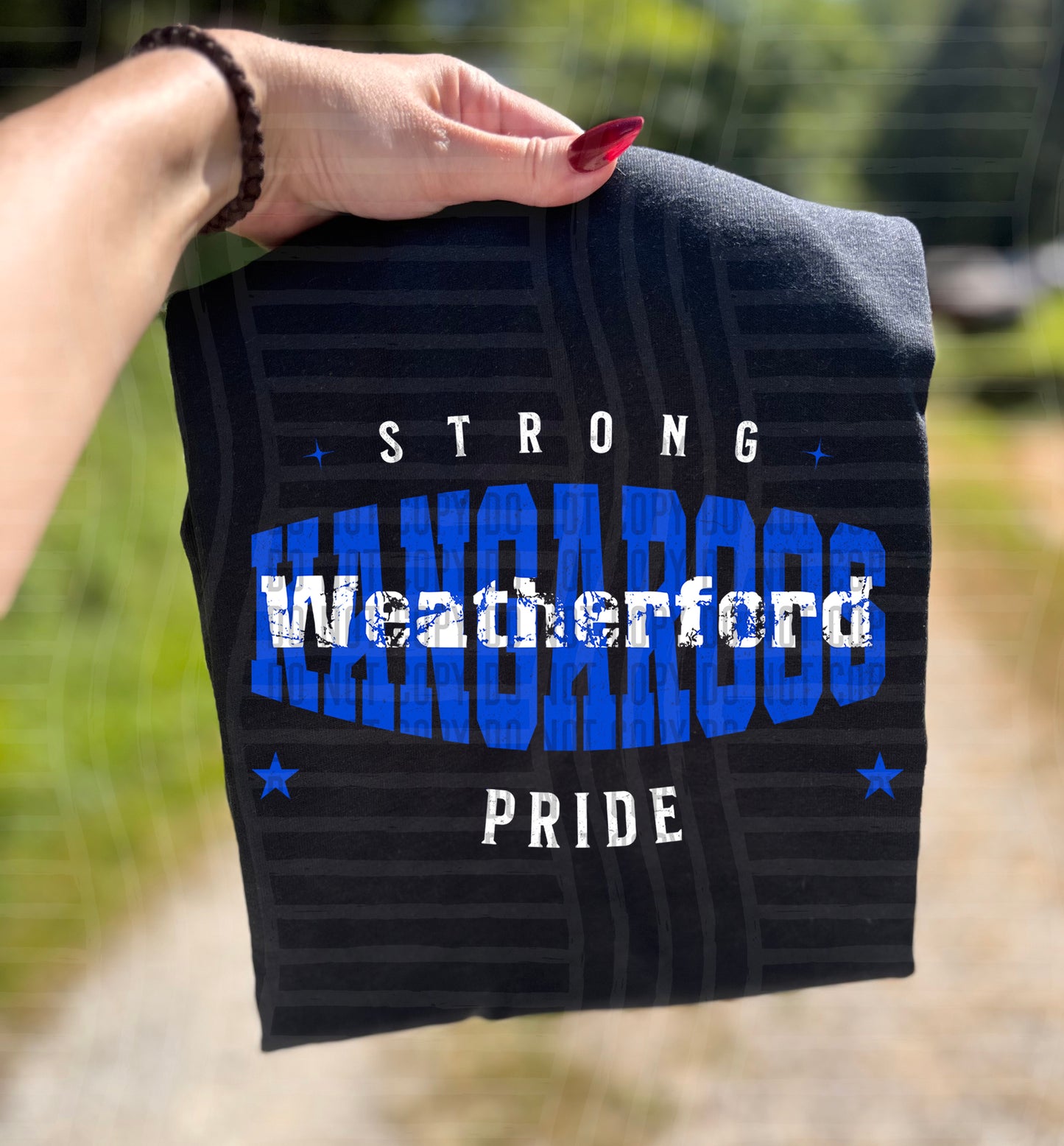 Weatherford Kangaroos Strong Pride DTF Transfer