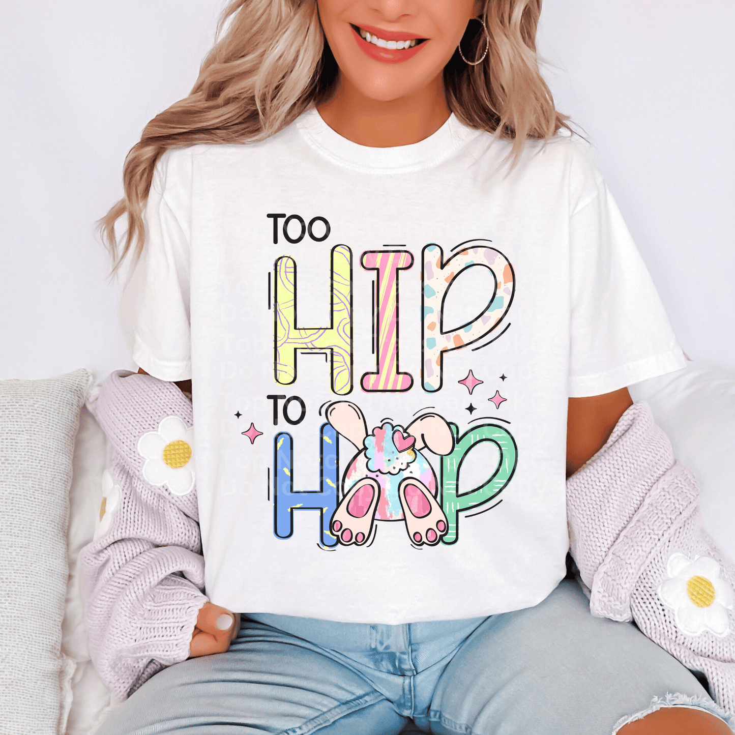Too Hip To Hop DTF Transfer