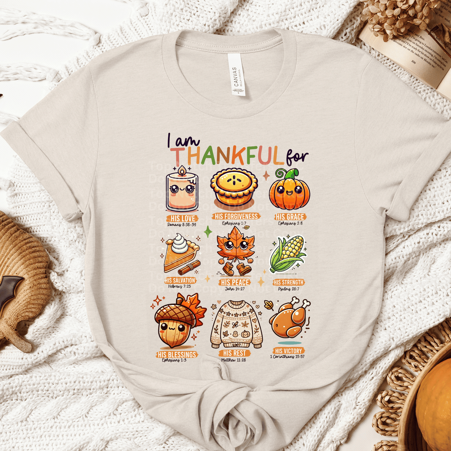 I am Thankful For DTF Transfer