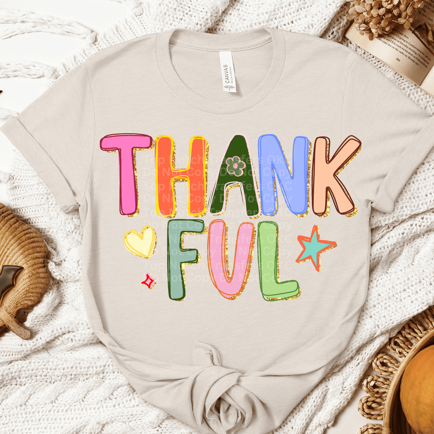 Thankful DTF Transfer