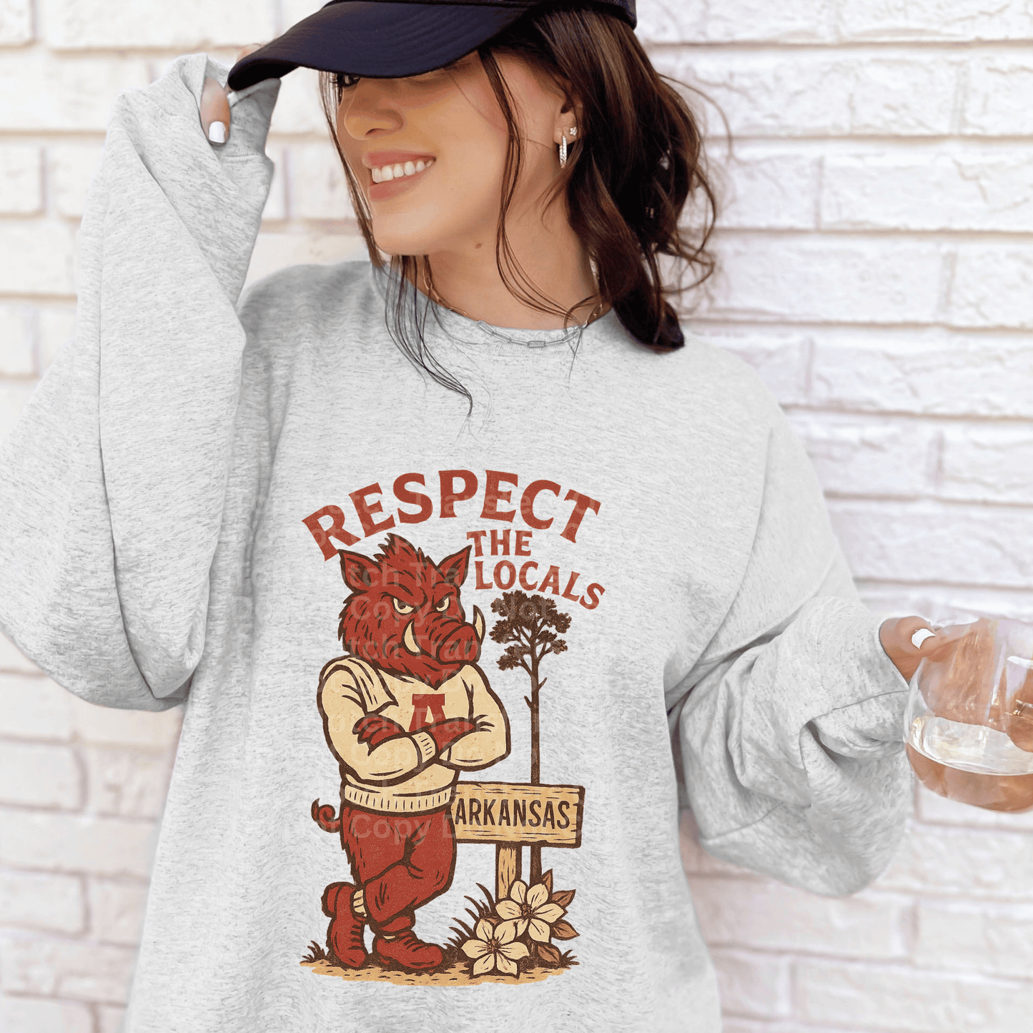 Respect The Locals- Arkansas DTF Transfer