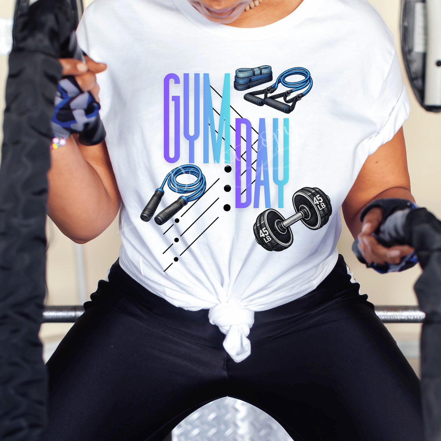 Gym Day DTF Transfer