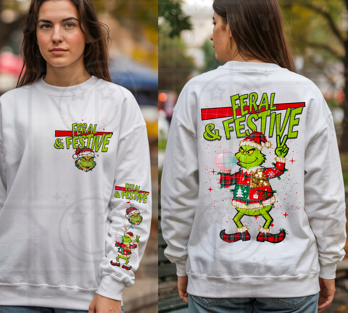 Feral & Festive DTF Transfer