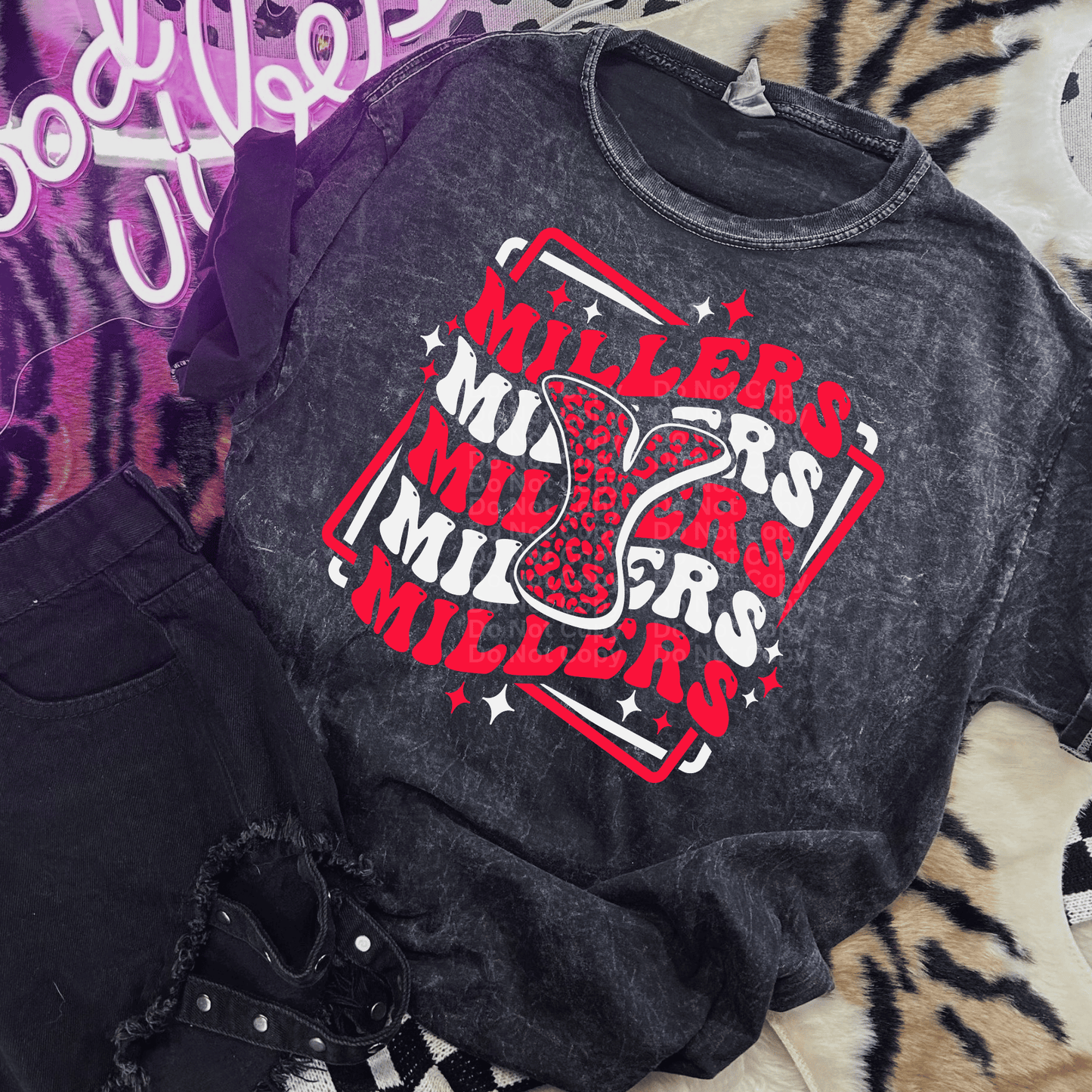 Y Millers Wavy DTF Transfer