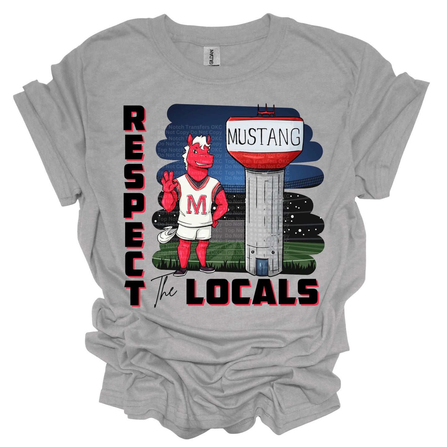 Mustang Respect The Locals T-Shirt