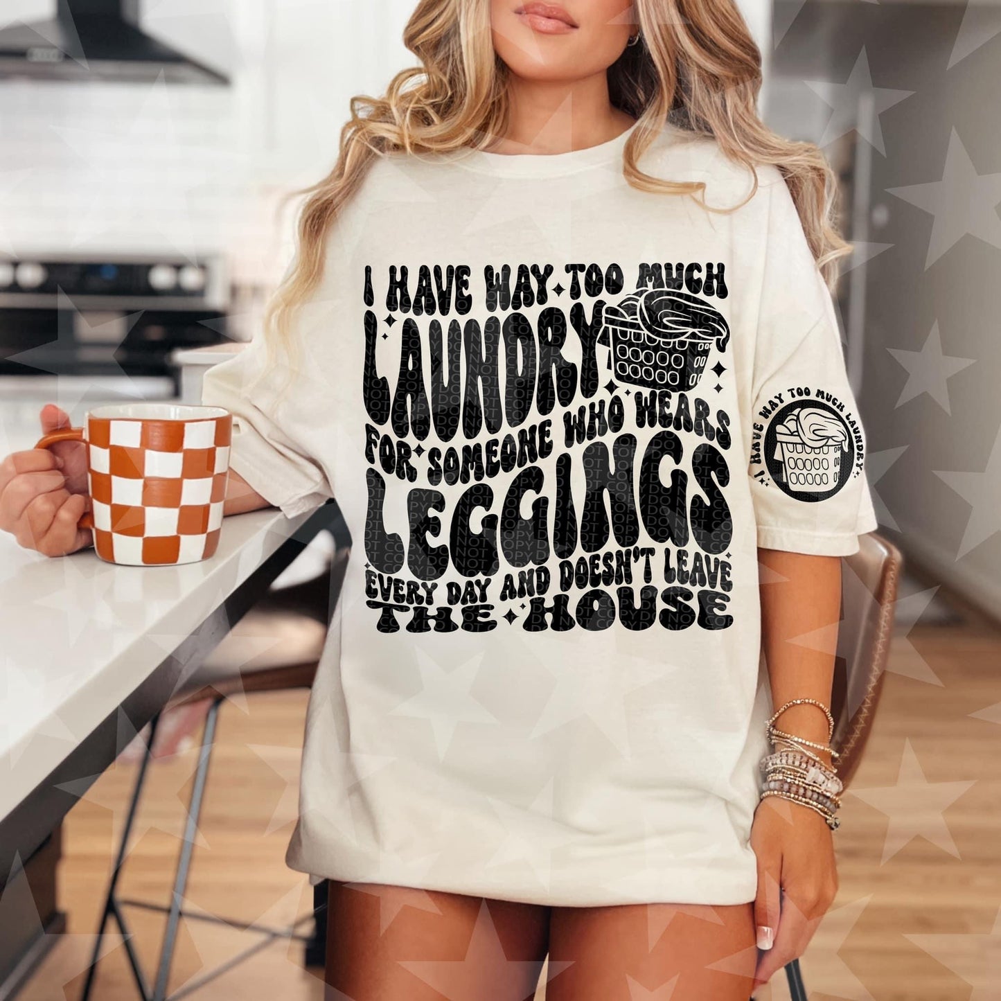 I have too much laundry DTF Transfer