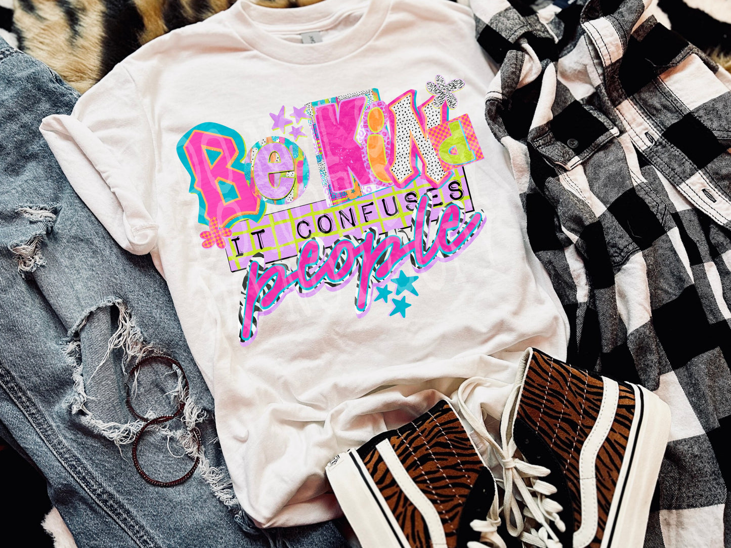 Be Kind It Confuses People DTF Transfer