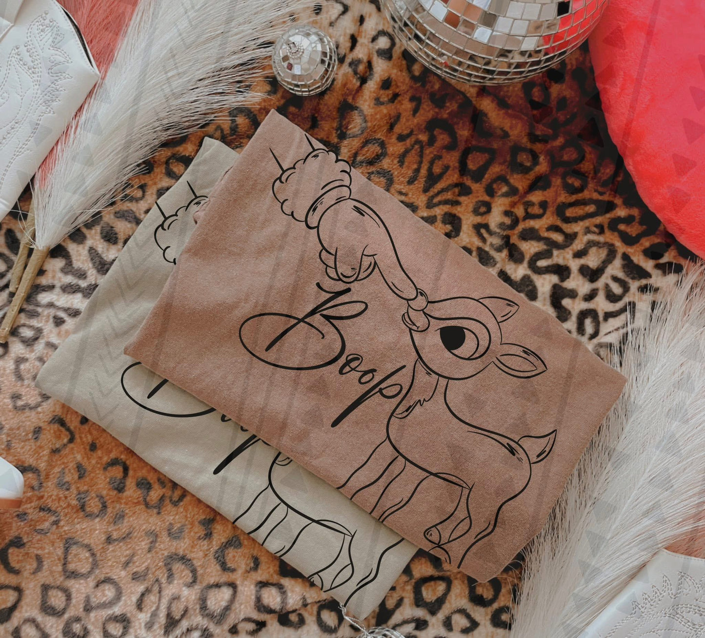 Rudolph_Boop DTF Transfer