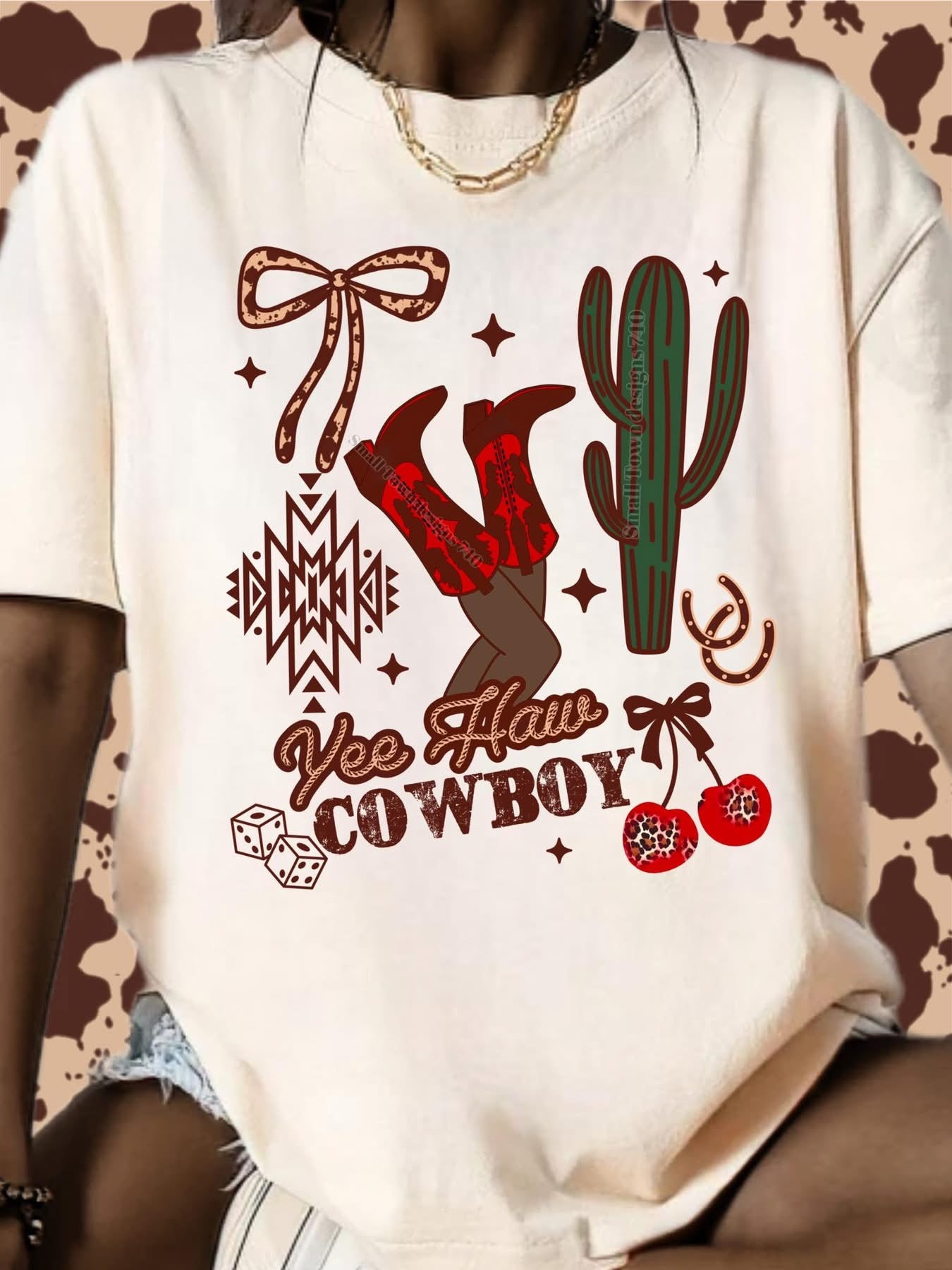 Yee Haw Cowboy 1 DTF Transfer