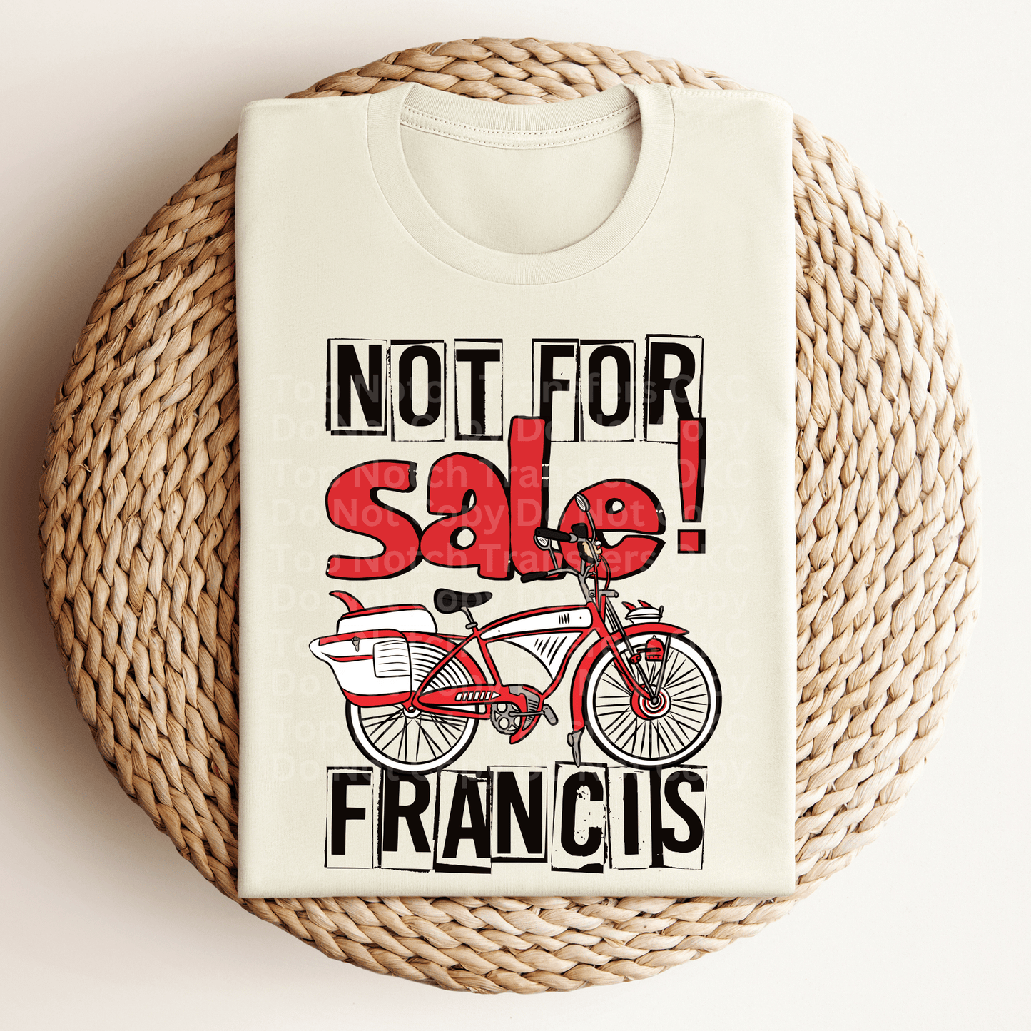 Not For Sale DTF Transfer