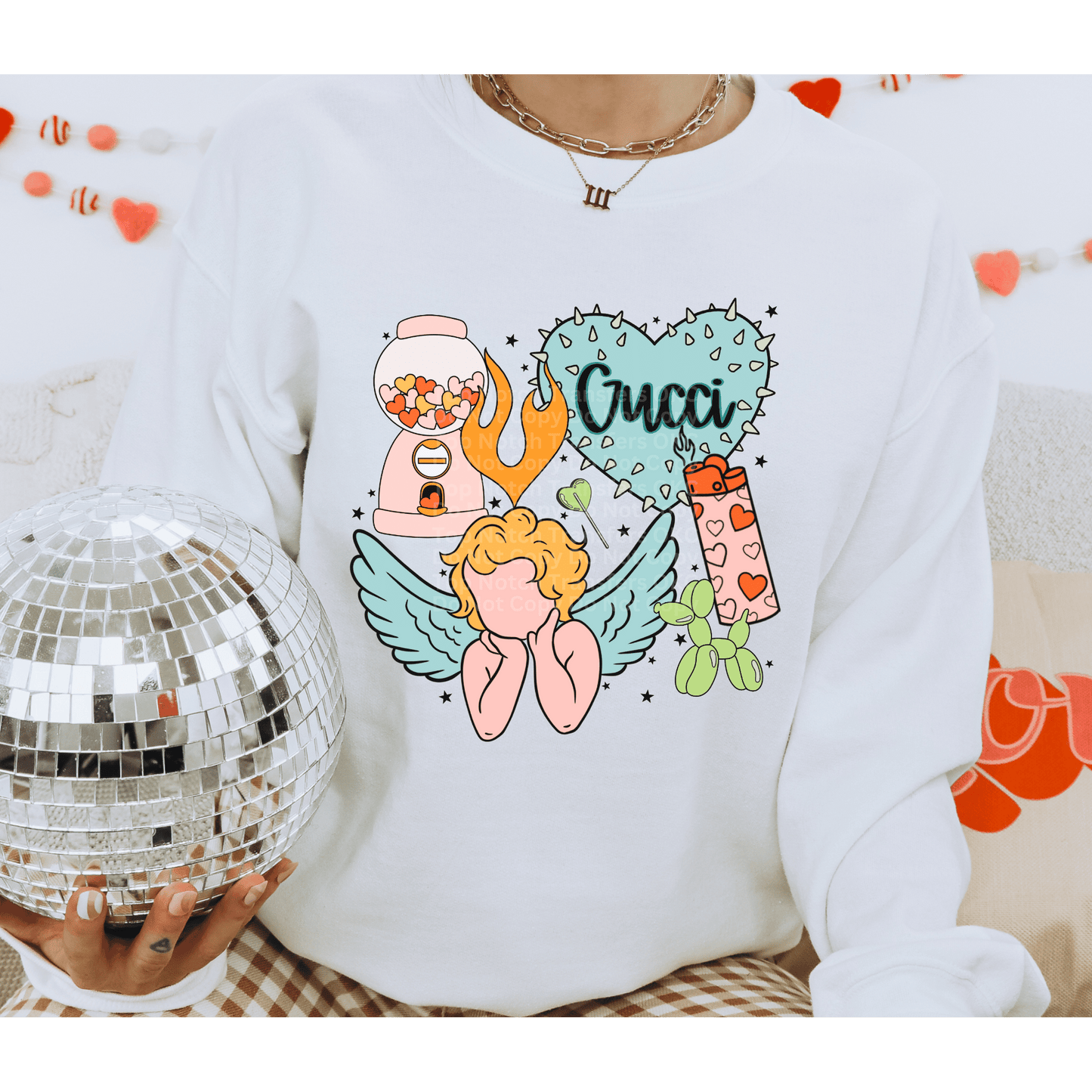 Bougie Cupid DTF Transfer
