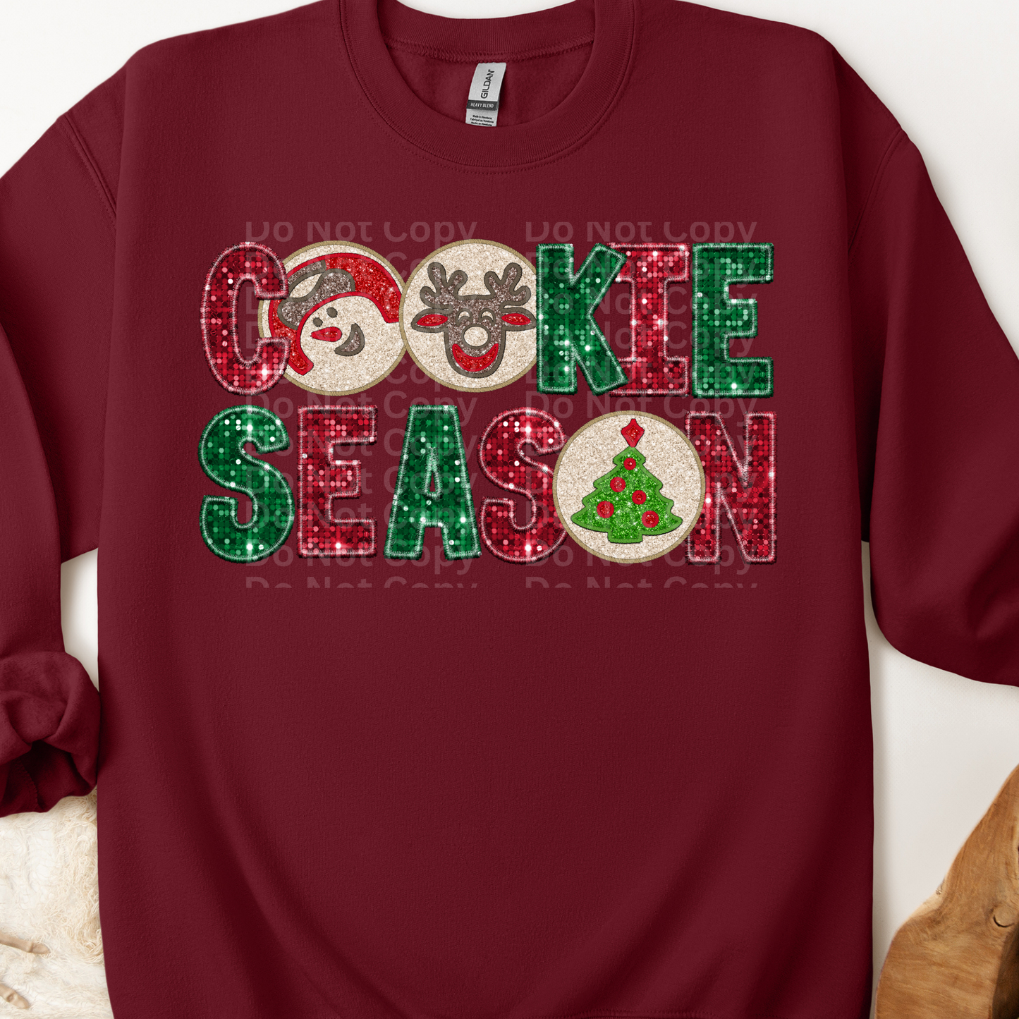 Cookie Season Red/Green 2 DTF Transfer
