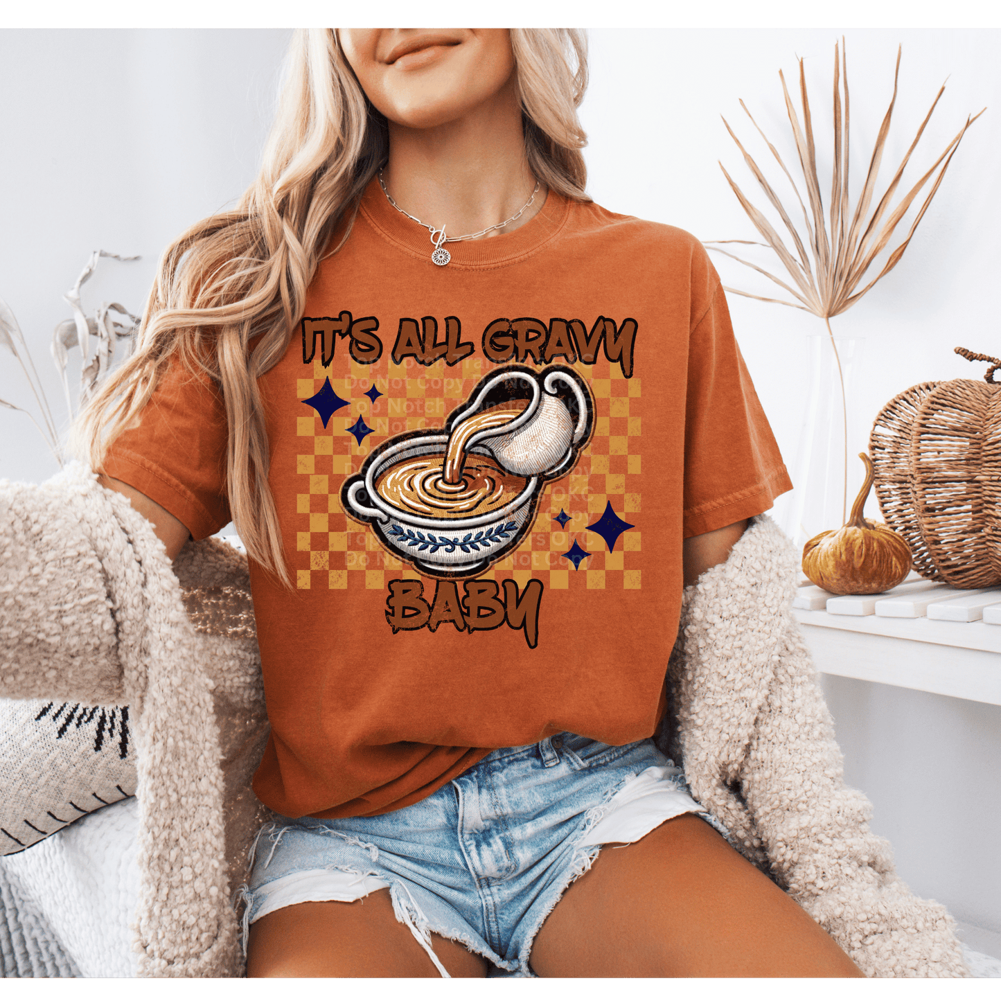 It's All Gravy Baby (Distressed) DTF Transfer